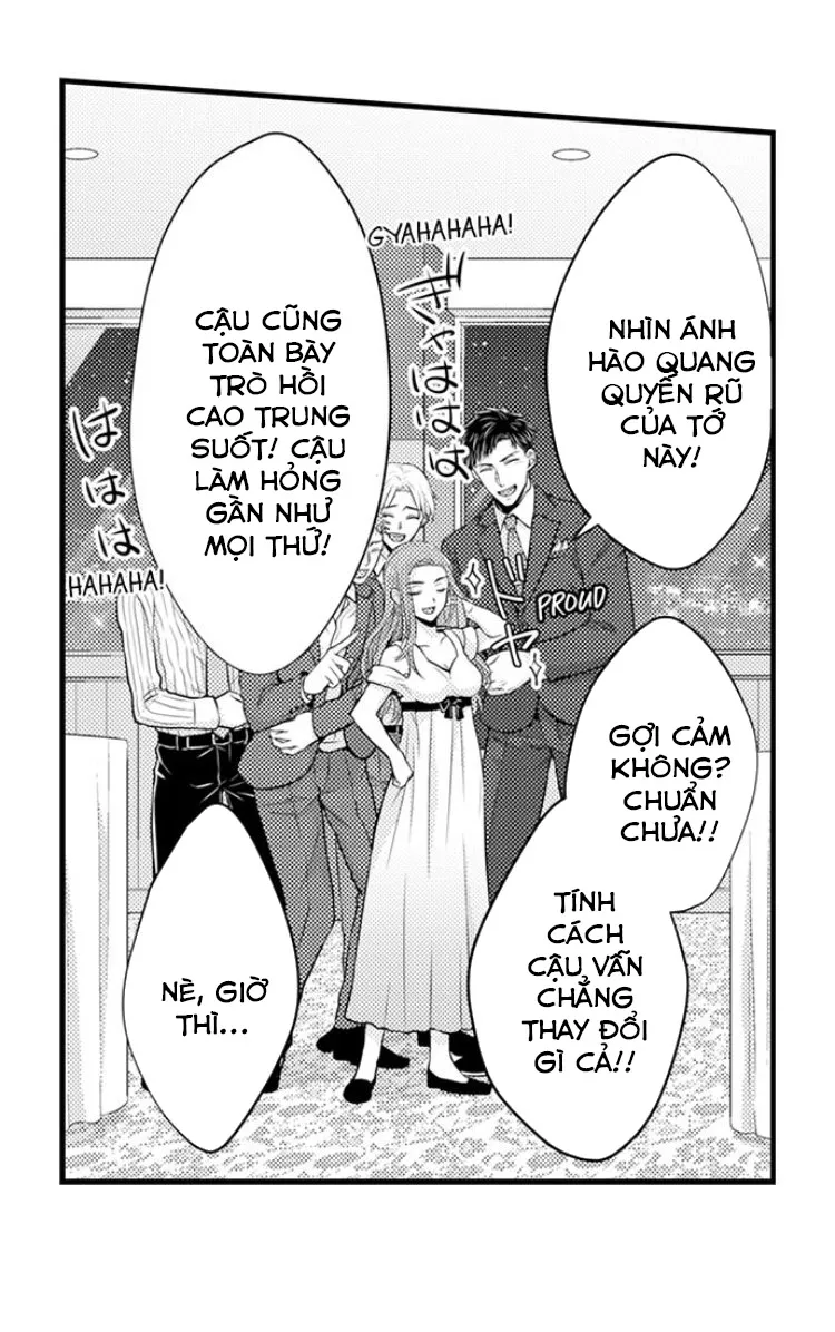 HentaiVN.net - Ảnh 17 - Ngọn lửa trong tầm tay [Fire in His Fingertips: A Flirty Fireman Ravishes Me with His Smoldering Gaze , 指先から本気の熱情～チャラ男消防士はまっすぐな目で私を抱いた] - Chapter 20: Họp lớp