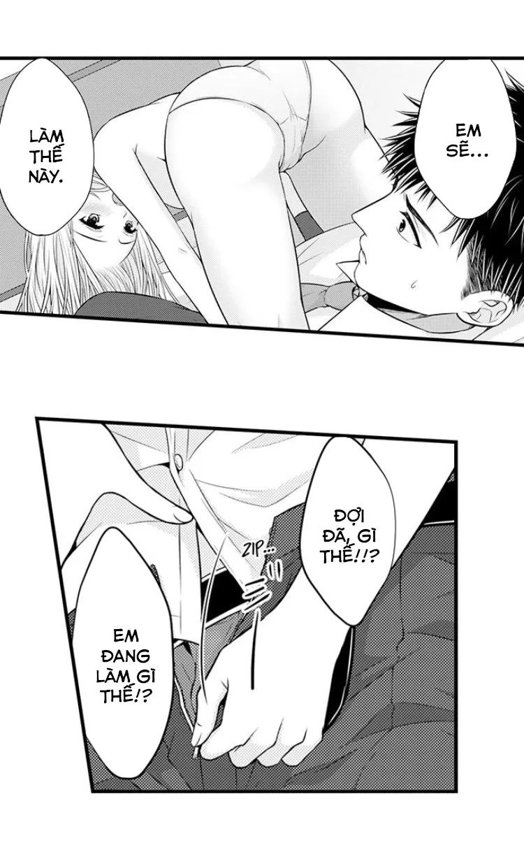 HentaiVN.net - Ảnh 11 - Ngọn lửa trong tầm tay [Fire in His Fingertips: A Flirty Fireman Ravishes Me with His Smoldering Gaze , 指先から本気の熱情～チャラ男消防士はまっすぐな目で私を抱いた] - Chapter 21: Lần này để em