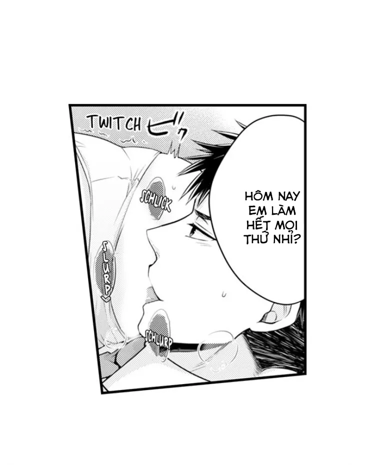 HentaiVN.net - Ảnh 24 - Ngọn lửa trong tầm tay [Fire in His Fingertips: A Flirty Fireman Ravishes Me with His Smoldering Gaze , 指先から本気の熱情～チャラ男消防士はまっすぐな目で私を抱いた] - Chapter 21: Lần này để em
