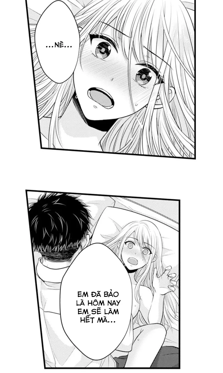 HentaiVN.net - Ảnh 45 - Ngọn lửa trong tầm tay [Fire in His Fingertips: A Flirty Fireman Ravishes Me with His Smoldering Gaze , 指先から本気の熱情～チャラ男消防士はまっすぐな目で私を抱いた] - Chapter 21: Lần này để em