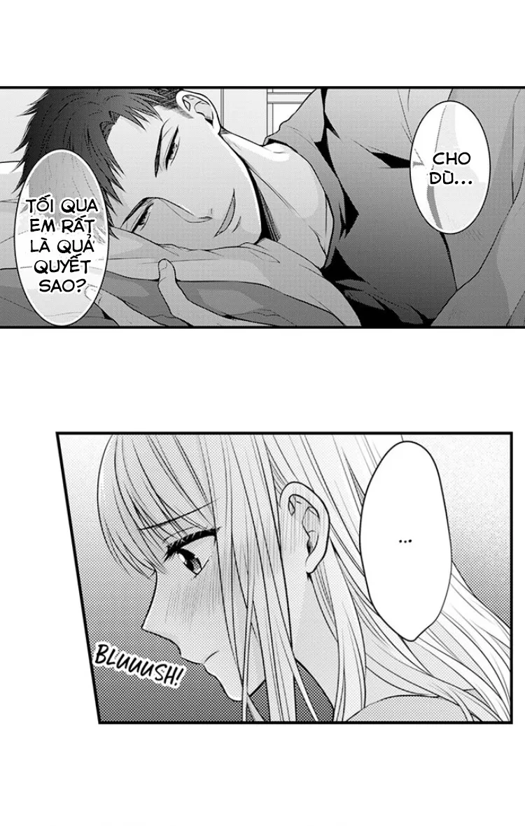 HentaiVN.net - Ảnh 26 - Ngọn lửa trong tầm tay [Fire in His Fingertips: A Flirty Fireman Ravishes Me with His Smoldering Gaze , 指先から本気の熱情～チャラ男消防士はまっすぐな目で私を抱いた] - Chapter 23: Động phòng nhà mẹ vợ