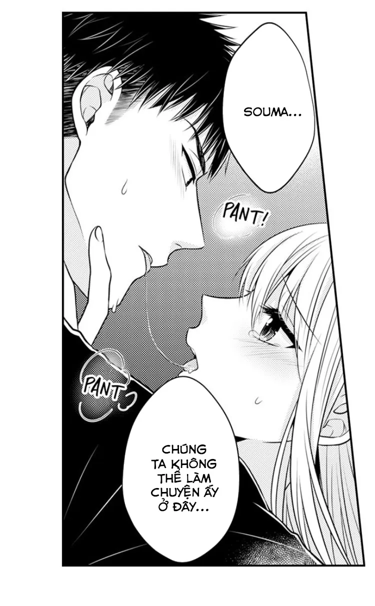 HentaiVN.net - Ảnh 38 - Ngọn lửa trong tầm tay [Fire in His Fingertips: A Flirty Fireman Ravishes Me with His Smoldering Gaze , 指先から本気の熱情～チャラ男消防士はまっすぐな目で私を抱いた] - Chapter 23: Động phòng nhà mẹ vợ