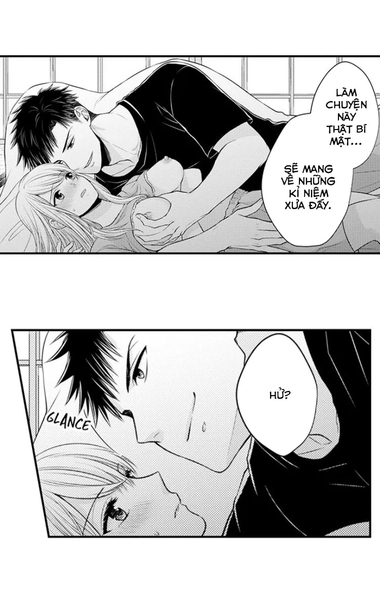 HentaiVN.net - Ảnh 10 - Ngọn lửa trong tầm tay [Fire in His Fingertips: A Flirty Fireman Ravishes Me with His Smoldering Gaze , 指先から本気の熱情～チャラ男消防士はまっすぐな目で私を抱いた] - Chapter 24: Chung chăn gối