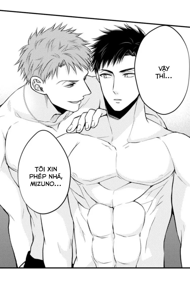 HentaiVN.net - Ảnh 19 - Ngọn lửa trong tầm tay [Fire in His Fingertips: A Flirty Fireman Ravishes Me with His Smoldering Gaze , 指先から本気の熱情～チャラ男消防士はまっすぐな目で私を抱いた] - Chapter 29: Cuộc trao đổi