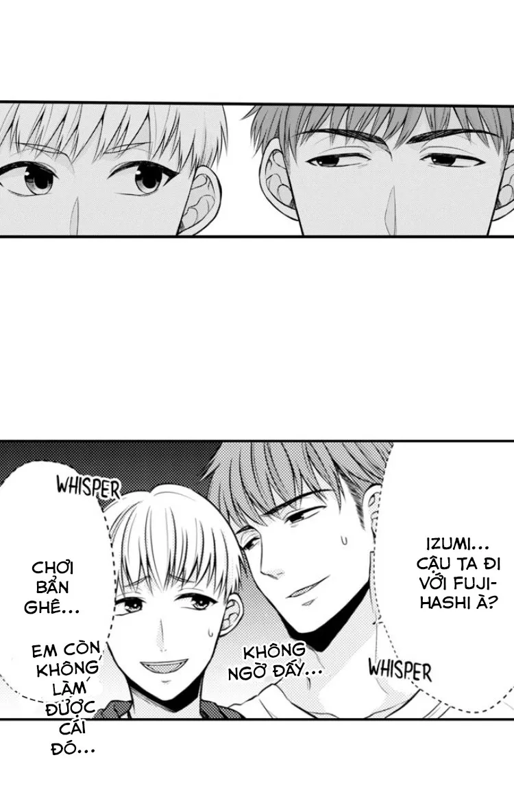 HentaiVN.net - Ảnh 28 - Ngọn lửa trong tầm tay [Fire in His Fingertips: A Flirty Fireman Ravishes Me with His Smoldering Gaze , 指先から本気の熱情～チャラ男消防士はまっすぐな目で私を抱いた] - Chapter 29: Cuộc trao đổi