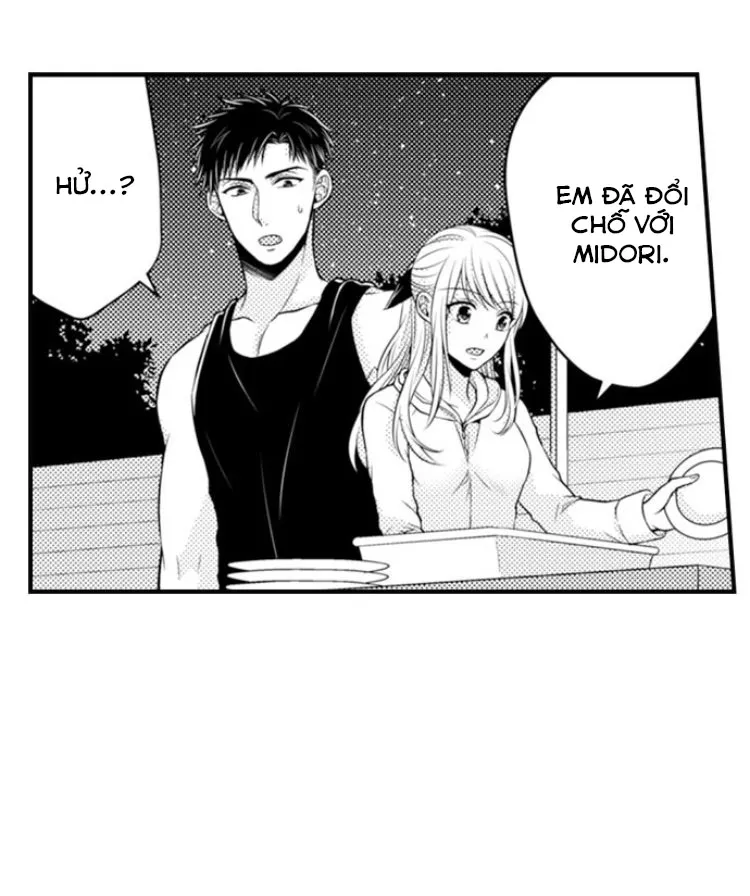 HentaiVN.net - Ảnh 37 - Ngọn lửa trong tầm tay [Fire in His Fingertips: A Flirty Fireman Ravishes Me with His Smoldering Gaze , 指先から本気の熱情～チャラ男消防士はまっすぐな目で私を抱いた] - Chapter 29: Cuộc trao đổi
