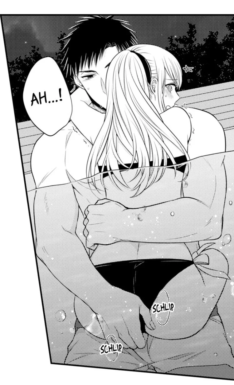 HentaiVN.net - Ảnh 30 - Ngọn lửa trong tầm tay [Fire in His Fingertips: A Flirty Fireman Ravishes Me with His Smoldering Gaze , 指先から本気の熱情～チャラ男消防士はまっすぐな目で私を抱いた] - Chapter 30: Hồ bơi