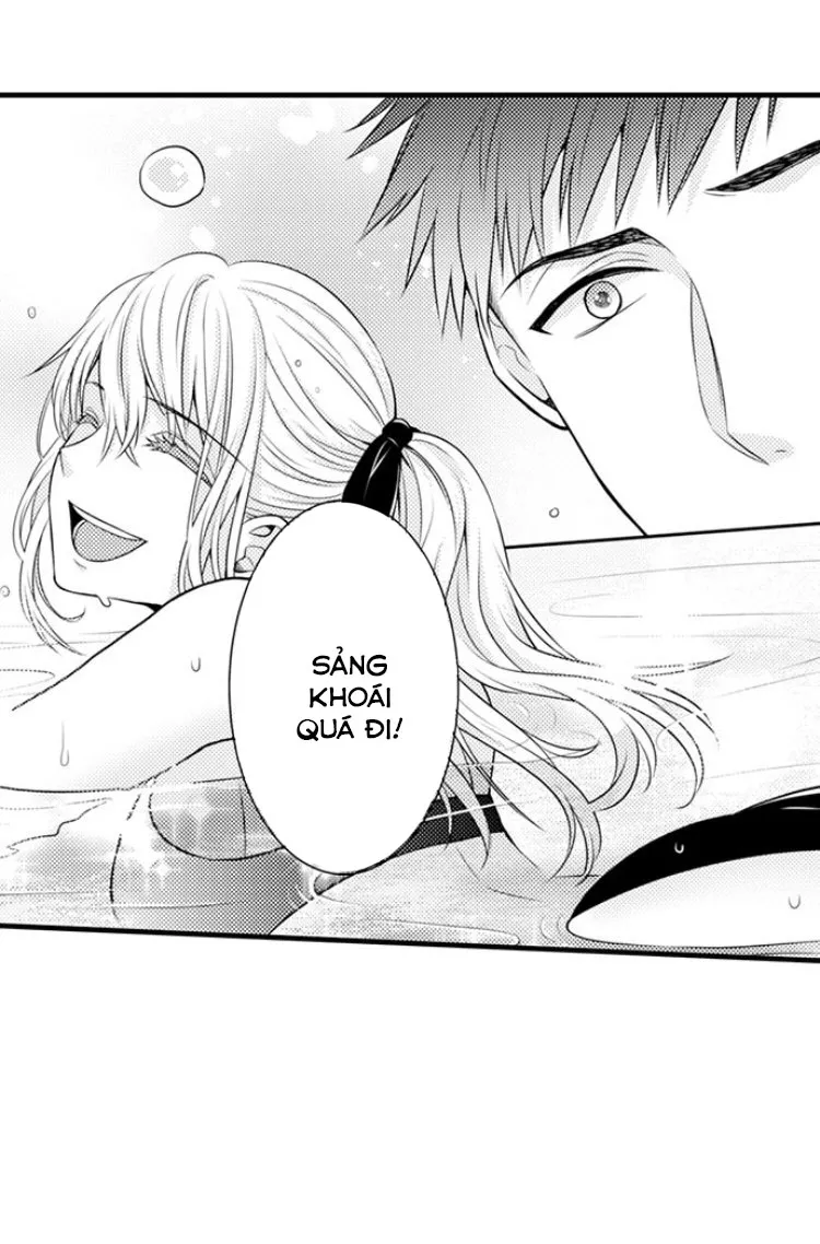 HentaiVN.net - Ảnh 4 - Ngọn lửa trong tầm tay [Fire in His Fingertips: A Flirty Fireman Ravishes Me with His Smoldering Gaze , 指先から本気の熱情～チャラ男消防士はまっすぐな目で私を抱いた] - Chapter 30: Hồ bơi