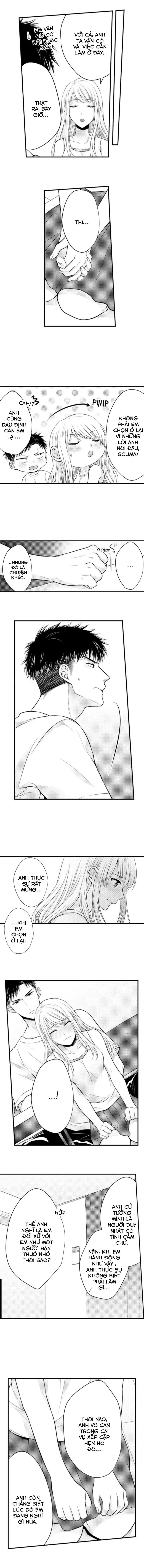 HentaiVN.net - Ảnh 8 - Ngọn lửa trong tầm tay [Fire in His Fingertips: A Flirty Fireman Ravishes Me with His Smoldering Gaze , 指先から本気の熱情～チャラ男消防士はまっすぐな目で私を抱いた] - Chapter 35: Goodbye Tuesday