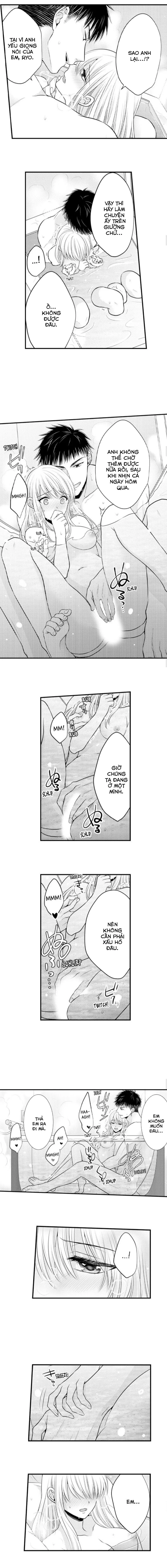 HentaiVN.net - Ảnh 3 - Ngọn lửa trong tầm tay [Fire in His Fingertips: A Flirty Fireman Ravishes Me with His Smoldering Gaze , 指先から本気の熱情～チャラ男消防士はまっすぐな目で私を抱いた] - Chapter 40: Quà sinh nhật muộn