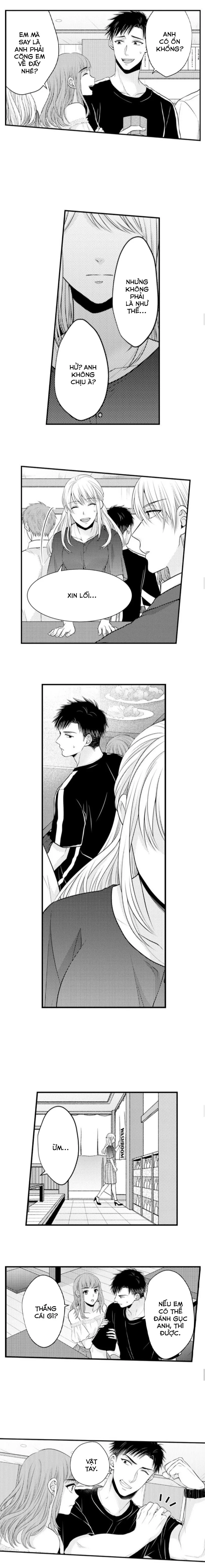 HentaiVN.net - Ảnh 3 - Ngọn lửa trong tầm tay [Fire in His Fingertips: A Flirty Fireman Ravishes Me with His Smoldering Gaze , 指先から本気の熱情～チャラ男消防士はまっすぐな目で私を抱いた] - Chapter 42: Rượu tình