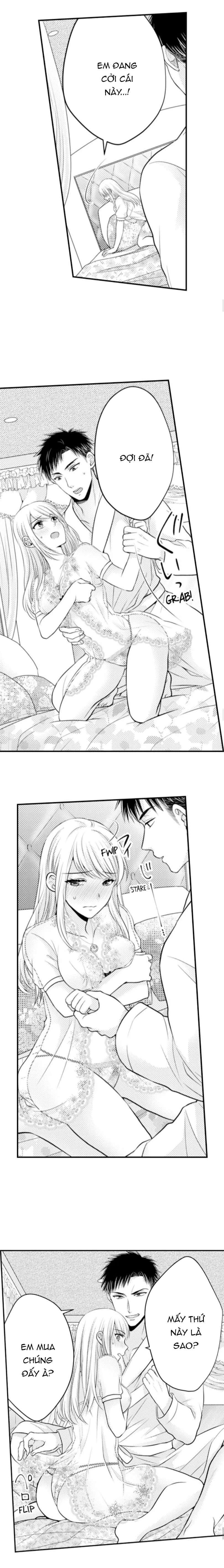 HentaiVN.net - Ảnh 6 - Ngọn lửa trong tầm tay [Fire in His Fingertips: A Flirty Fireman Ravishes Me with His Smoldering Gaze , 指先から本気の熱情～チャラ男消防士はまっすぐな目で私を抱いた] - Chapter 43: Bộ đồ ngủ