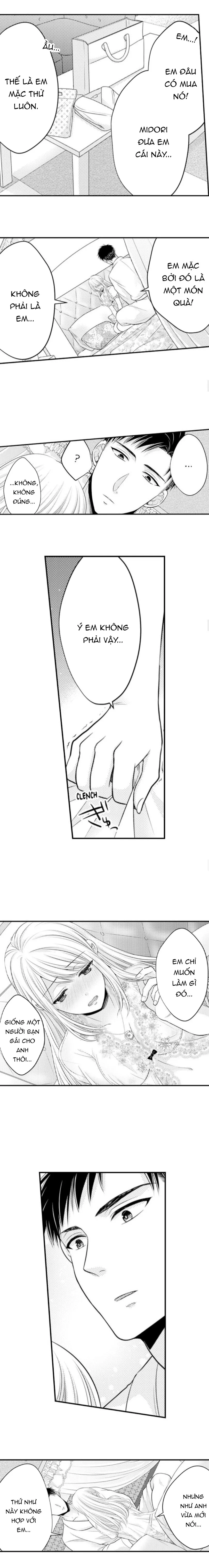 HentaiVN.net - Ảnh 7 - Ngọn lửa trong tầm tay [Fire in His Fingertips: A Flirty Fireman Ravishes Me with His Smoldering Gaze , 指先から本気の熱情～チャラ男消防士はまっすぐな目で私を抱いた] - Chapter 43: Bộ đồ ngủ
