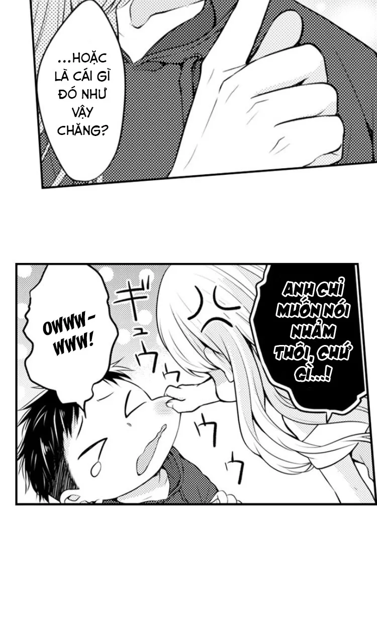 HentaiVN.net - Ảnh 15 - Ngọn lửa trong tầm tay [Fire in His Fingertips: A Flirty Fireman Ravishes Me with His Smoldering Gaze , 指先から本気の熱情～チャラ男消防士はまっすぐな目で私を抱いた] - Chapter 45: Xài baoo??