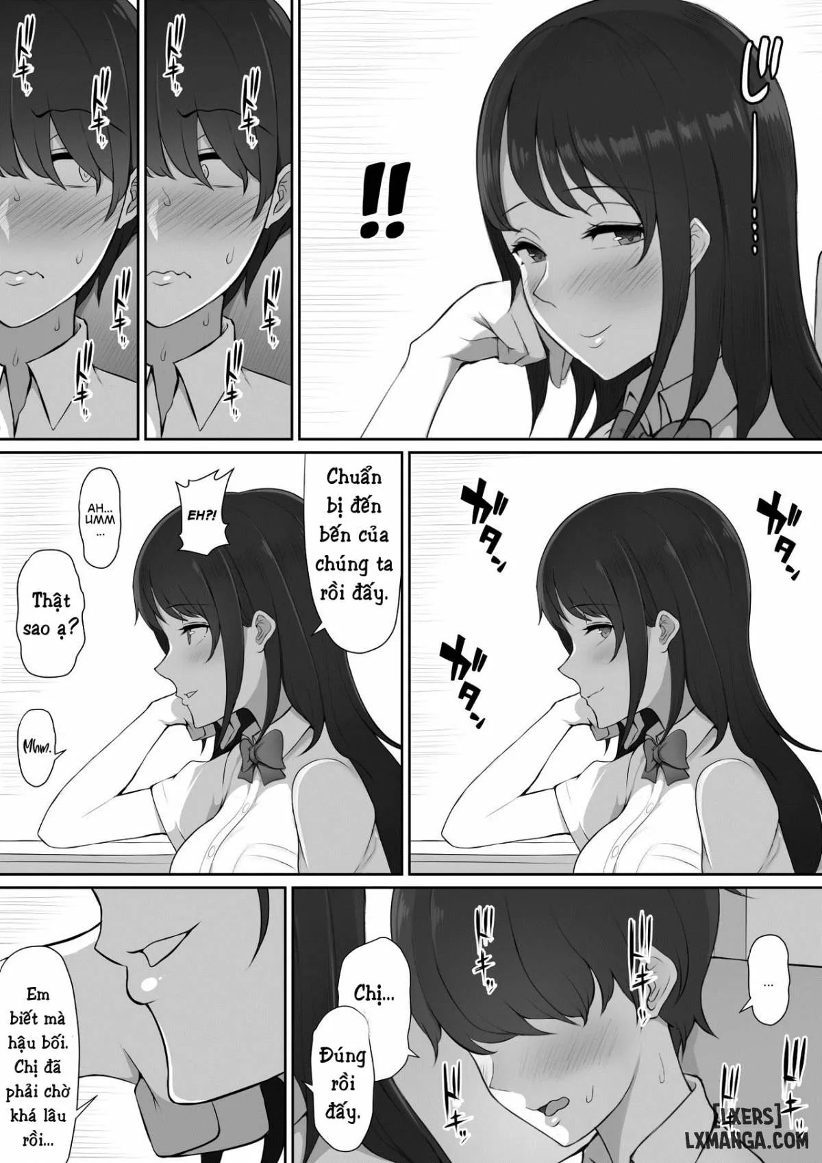 HentaiVN.net - Ảnh 10 - Senpai mà tôi crush bất ngờ dẫn tôi về nhà sau giờ học [The Senpai That I Yearn For Brought Me To Her House After School; Houkago, Akogare No Senpai Ni Tsurerarete-] - Oneshot