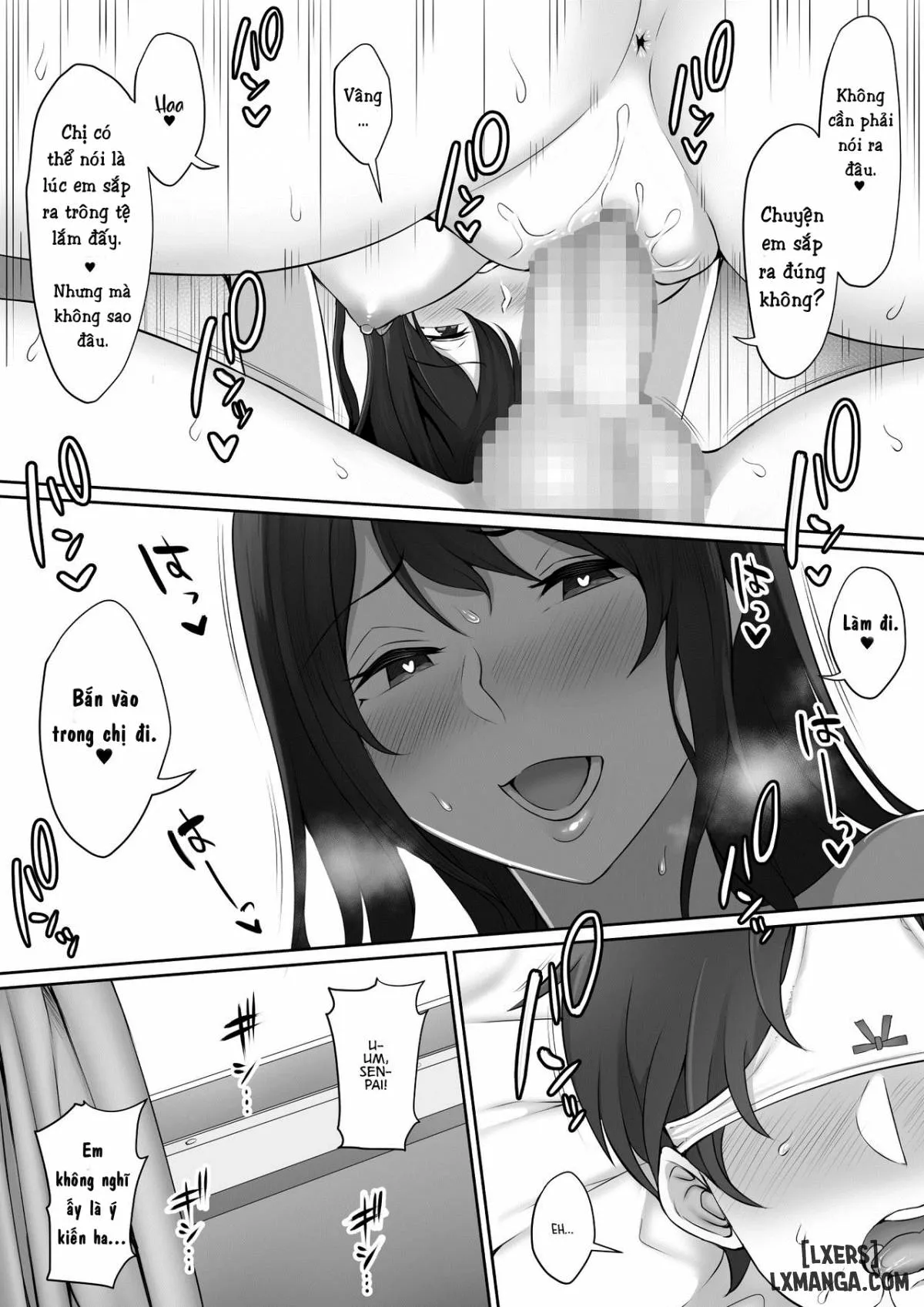 HentaiVN.net - Ảnh 52 - Senpai mà tôi crush bất ngờ dẫn tôi về nhà sau giờ học [The Senpai That I Yearn For Brought Me To Her House After School; Houkago, Akogare No Senpai Ni Tsurerarete-] - Oneshot