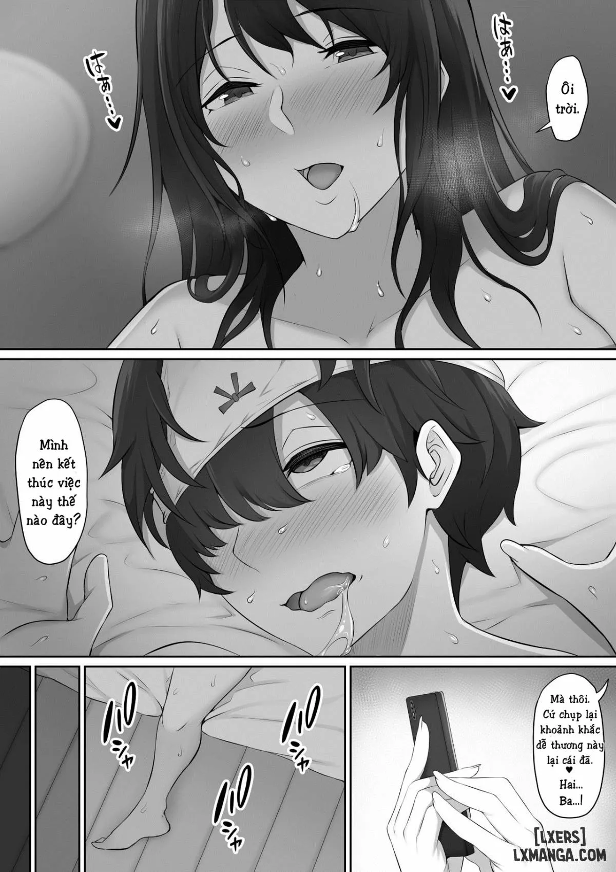 HentaiVN.net - Ảnh 66 - Senpai mà tôi crush bất ngờ dẫn tôi về nhà sau giờ học [The Senpai That I Yearn For Brought Me To Her House After School; Houkago, Akogare No Senpai Ni Tsurerarete-] - Oneshot