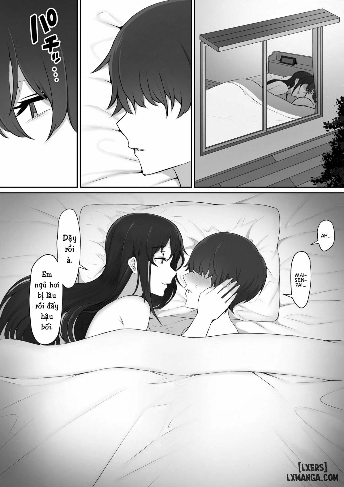 HentaiVN.net - Ảnh 67 - Senpai mà tôi crush bất ngờ dẫn tôi về nhà sau giờ học [The Senpai That I Yearn For Brought Me To Her House After School; Houkago, Akogare No Senpai Ni Tsurerarete-] - Oneshot