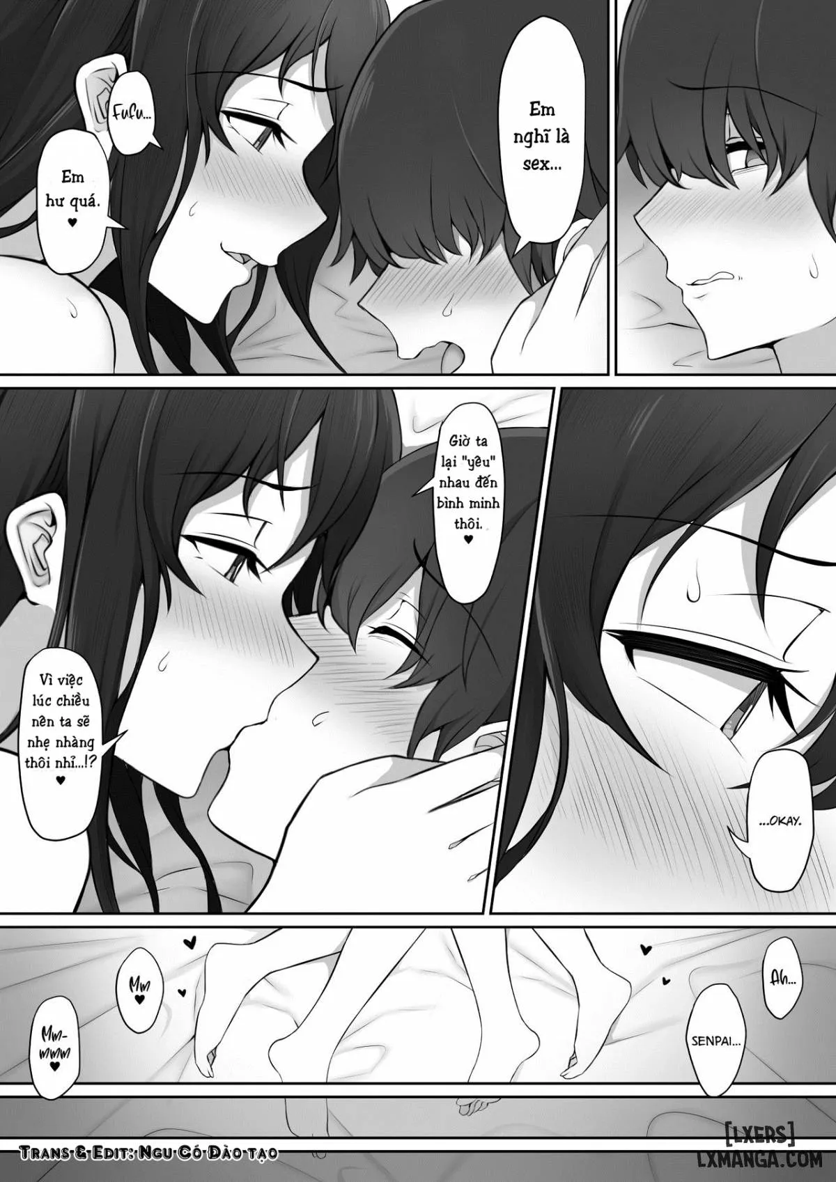 HentaiVN.net - Ảnh 69 - Senpai mà tôi crush bất ngờ dẫn tôi về nhà sau giờ học [The Senpai That I Yearn For Brought Me To Her House After School; Houkago, Akogare No Senpai Ni Tsurerarete-] - Oneshot