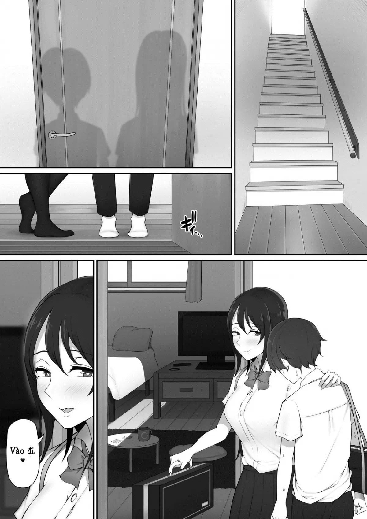 HentaiVN.net - Ảnh 16 - Senpai mà tôi crush bất ngờ dẫn tôi về nhà sau giờ học [The Senpai That I Yearn For Brought Me To Her House After School; Houkago, Akogare No Senpai Ni Tsurerarete-] - Chap 1
