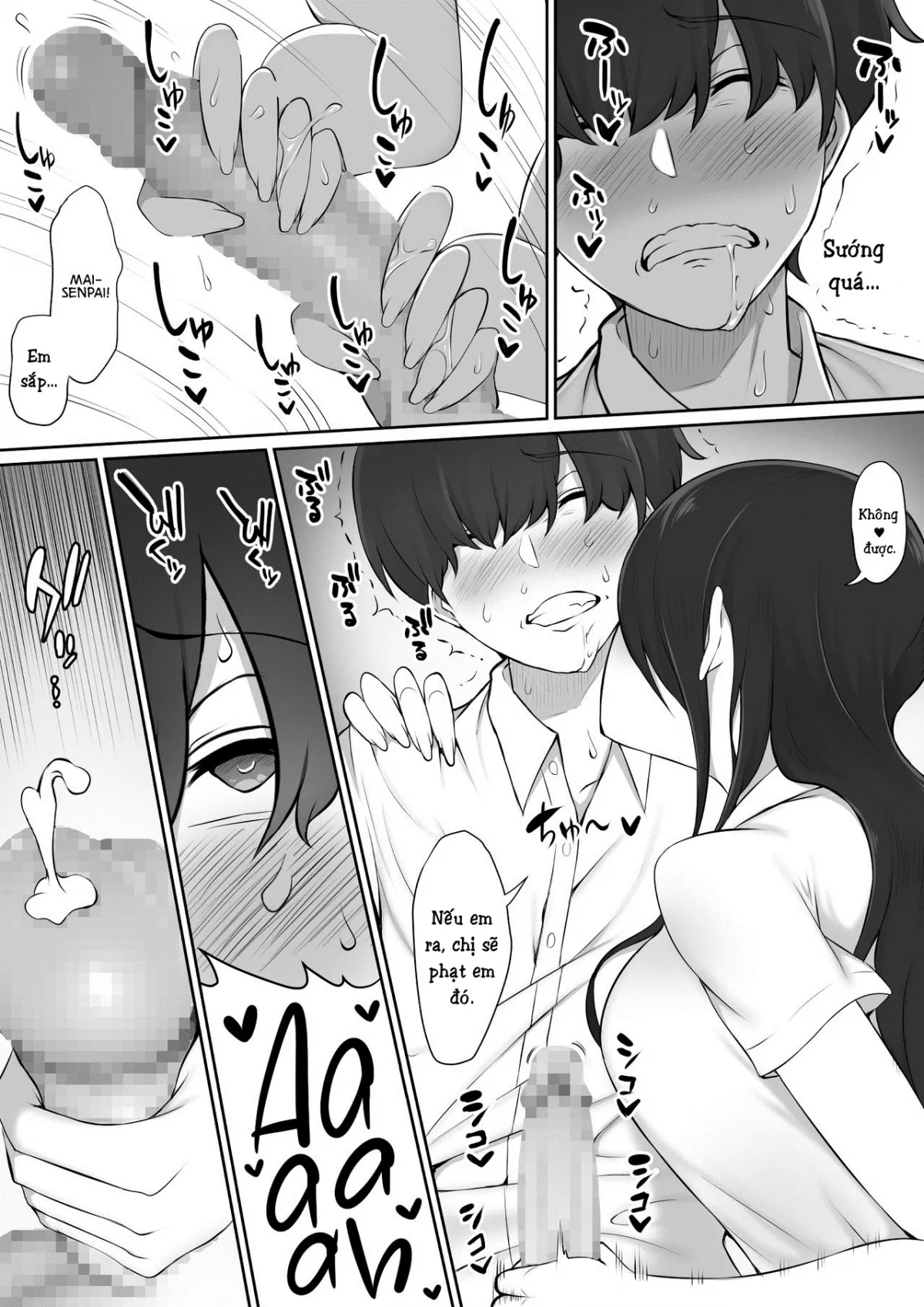 HentaiVN.net - Ảnh 25 - Senpai mà tôi crush bất ngờ dẫn tôi về nhà sau giờ học [The Senpai That I Yearn For Brought Me To Her House After School; Houkago, Akogare No Senpai Ni Tsurerarete-] - Chap 1