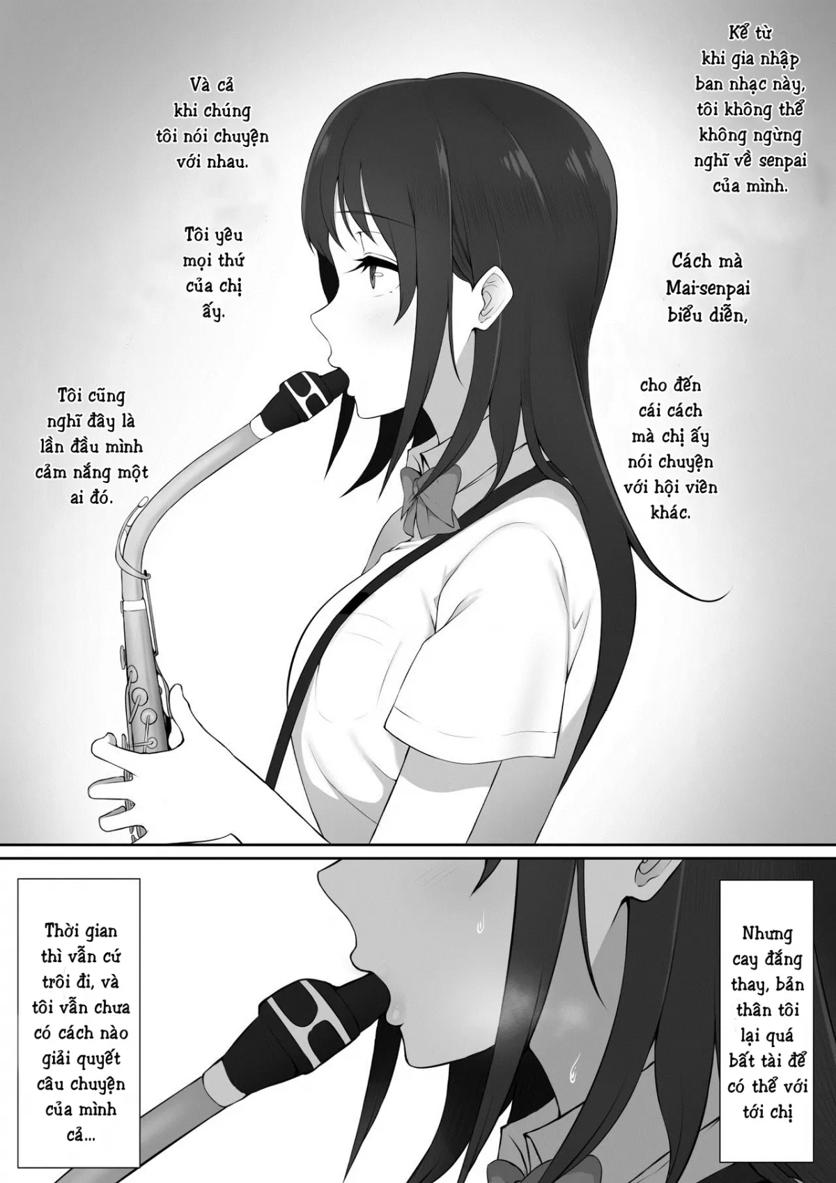 HentaiVN.net - Ảnh 3 - Senpai mà tôi crush bất ngờ dẫn tôi về nhà sau giờ học [The Senpai That I Yearn For Brought Me To Her House After School; Houkago, Akogare No Senpai Ni Tsurerarete-] - Chap 1