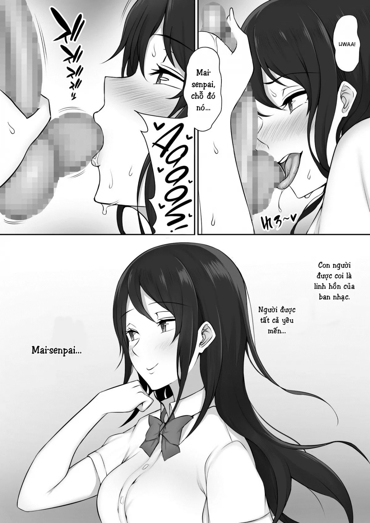 HentaiVN.net - Ảnh 31 - Senpai mà tôi crush bất ngờ dẫn tôi về nhà sau giờ học [The Senpai That I Yearn For Brought Me To Her House After School; Houkago, Akogare No Senpai Ni Tsurerarete-] - Chap 1