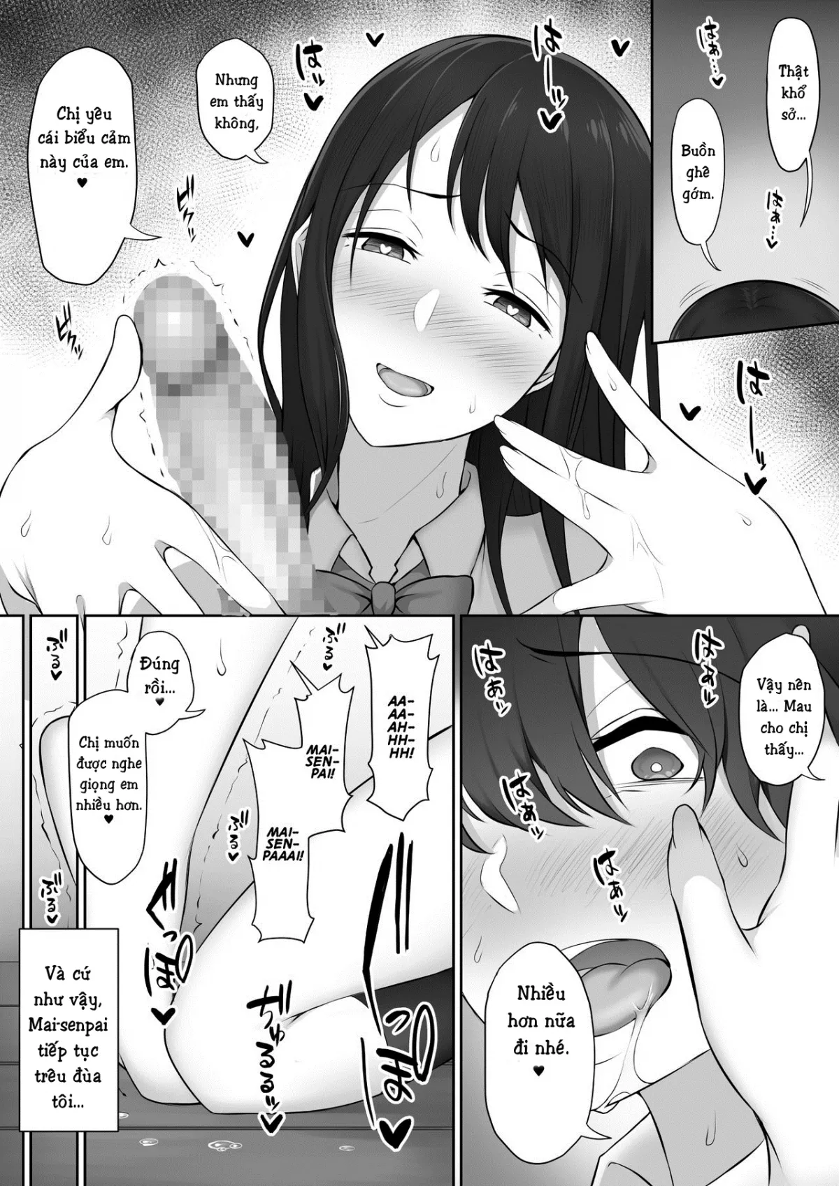 HentaiVN.net - Ảnh 33 - Senpai mà tôi crush bất ngờ dẫn tôi về nhà sau giờ học [The Senpai That I Yearn For Brought Me To Her House After School; Houkago, Akogare No Senpai Ni Tsurerarete-] - Chap 1