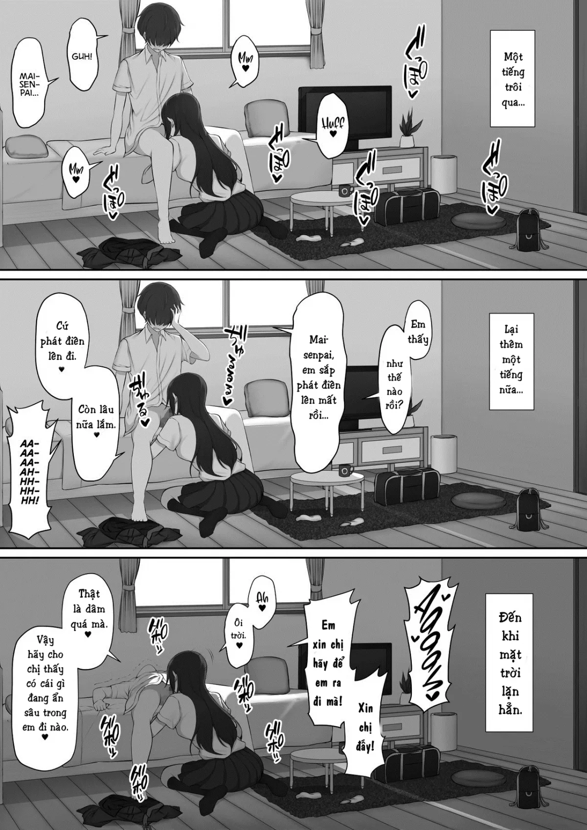 HentaiVN.net - Ảnh 34 - Senpai mà tôi crush bất ngờ dẫn tôi về nhà sau giờ học [The Senpai That I Yearn For Brought Me To Her House After School; Houkago, Akogare No Senpai Ni Tsurerarete-] - Chap 1