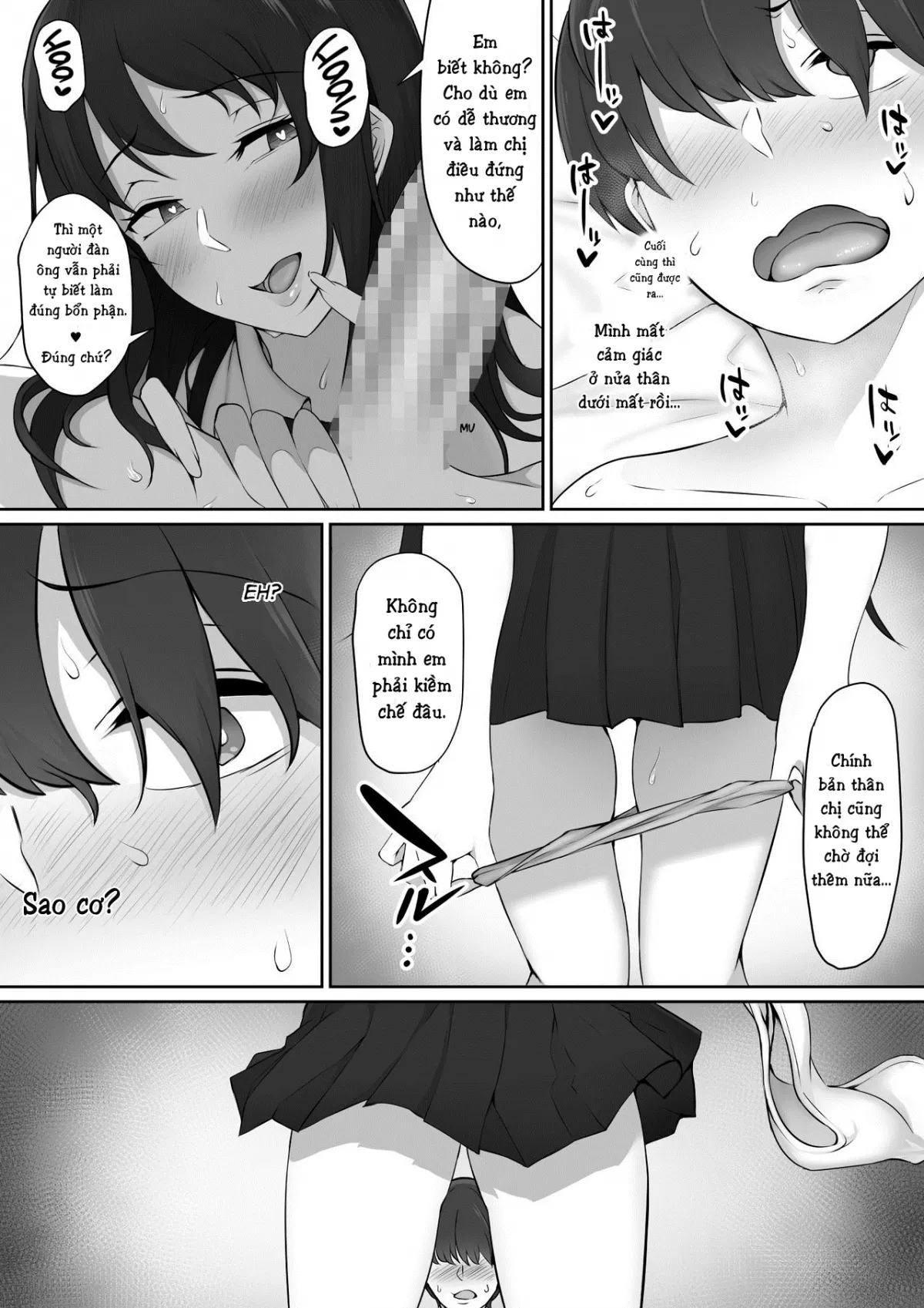 HentaiVN.net - Ảnh 39 - Senpai mà tôi crush bất ngờ dẫn tôi về nhà sau giờ học [The Senpai That I Yearn For Brought Me To Her House After School; Houkago, Akogare No Senpai Ni Tsurerarete-] - Chap 1