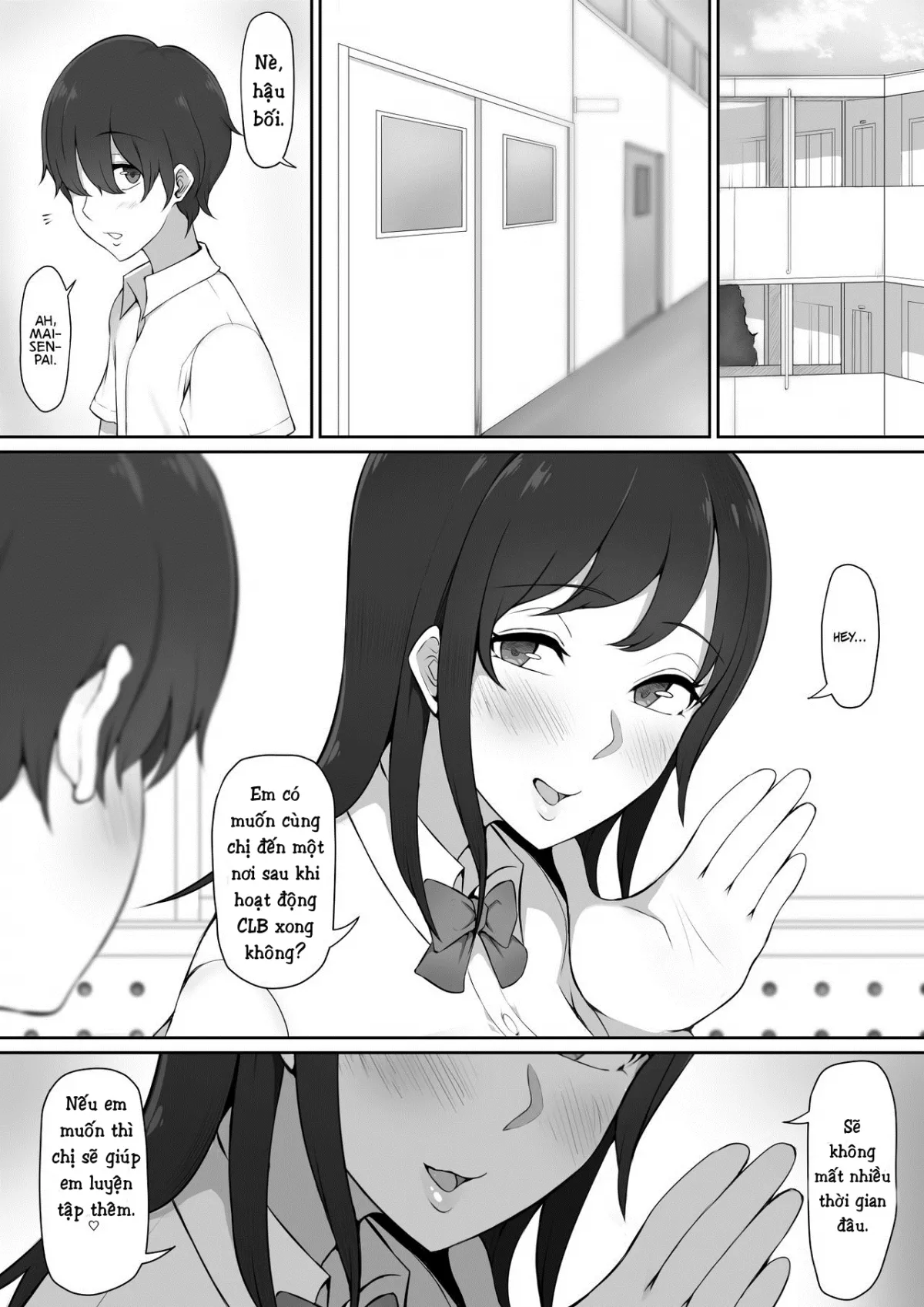 HentaiVN.net - Ảnh 6 - Senpai mà tôi crush bất ngờ dẫn tôi về nhà sau giờ học [The Senpai That I Yearn For Brought Me To Her House After School; Houkago, Akogare No Senpai Ni Tsurerarete-] - Chap 1
