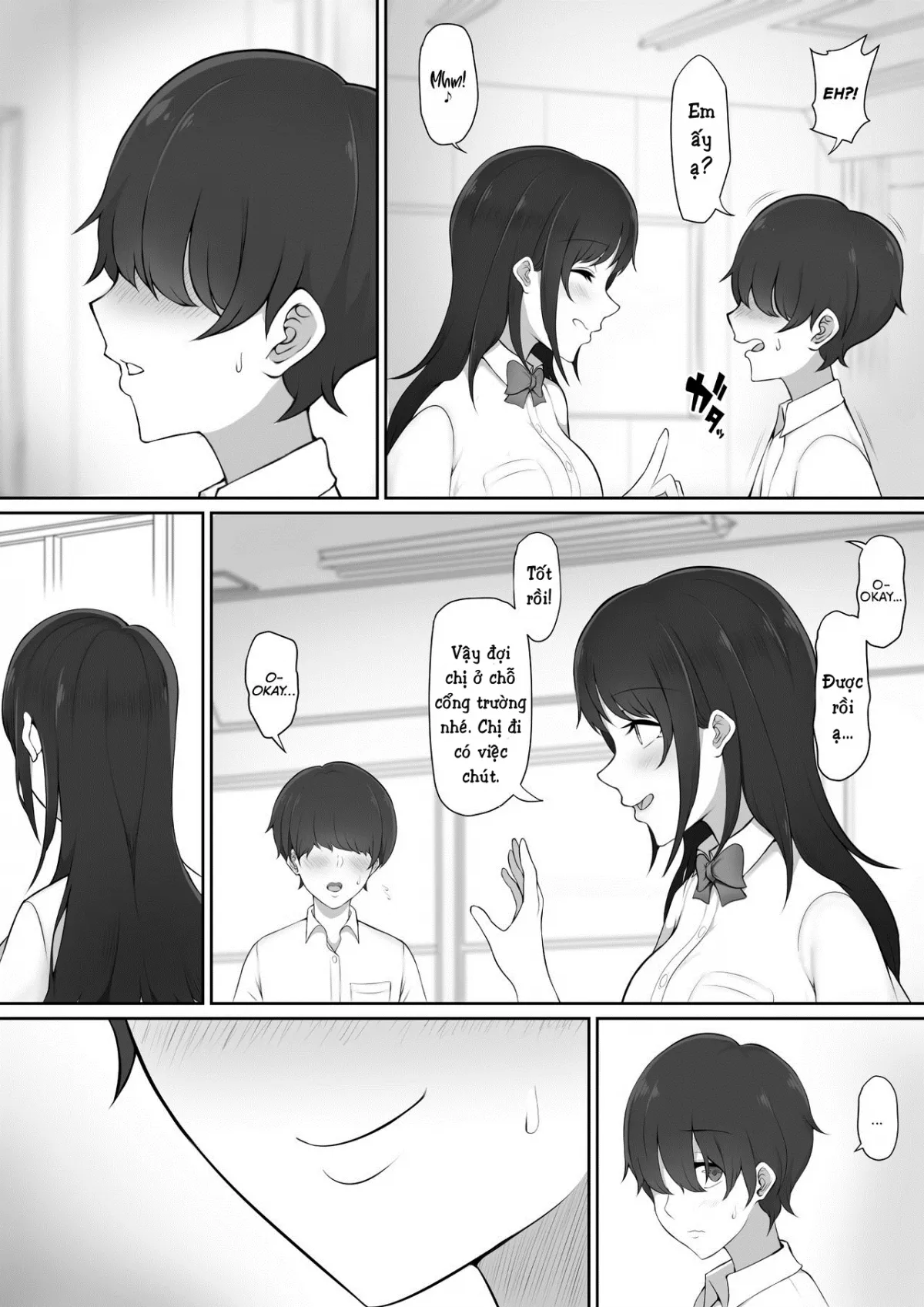HentaiVN.net - Ảnh 7 - Senpai mà tôi crush bất ngờ dẫn tôi về nhà sau giờ học [The Senpai That I Yearn For Brought Me To Her House After School; Houkago, Akogare No Senpai Ni Tsurerarete-] - Chap 1