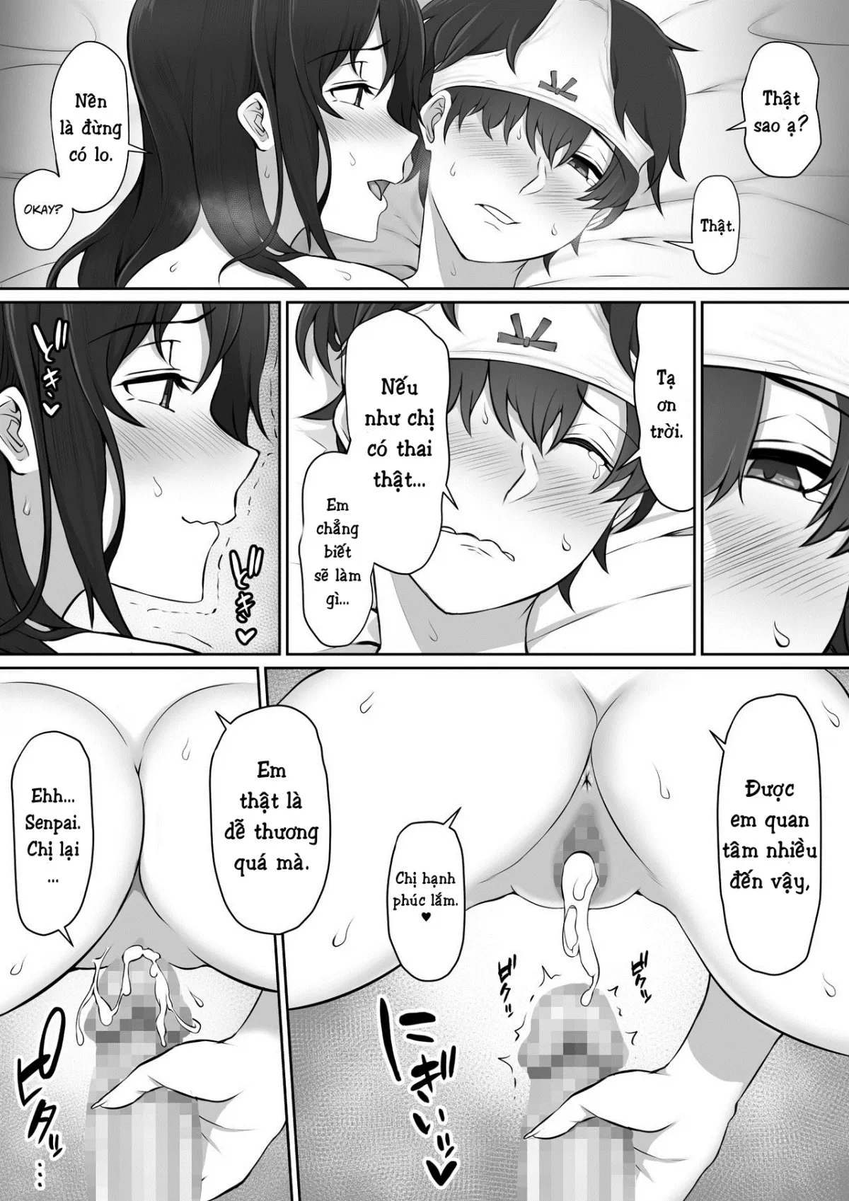 HentaiVN.net - Ảnh 19 - Senpai mà tôi crush bất ngờ dẫn tôi về nhà sau giờ học [The Senpai That I Yearn For Brought Me To Her House After School; Houkago, Akogare No Senpai Ni Tsurerarete-] - Chap 2