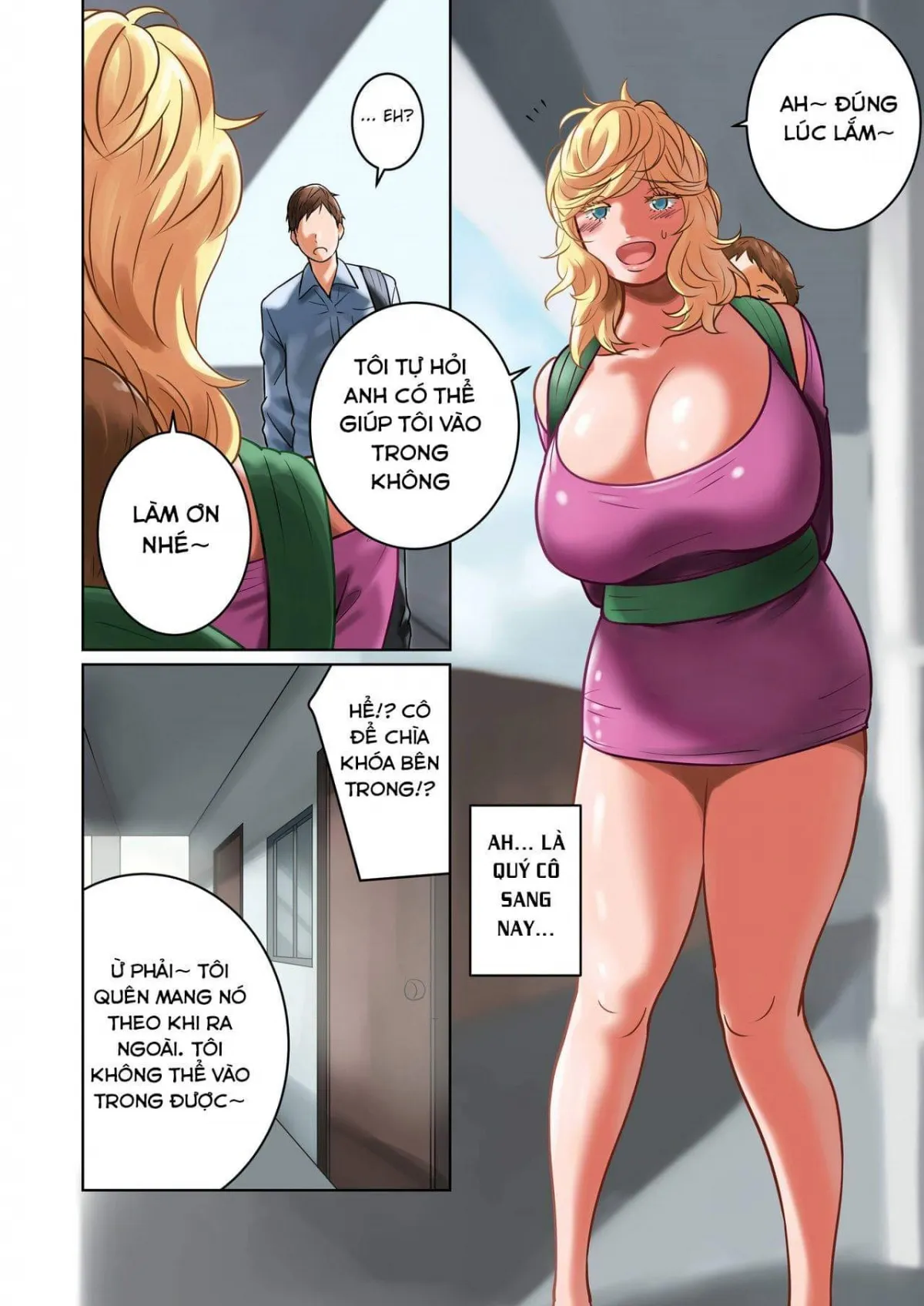 HentaiVN.net - Ảnh 8 - Chichinomi Ksan no Bonyuu [Chichinomi K-Cup Hitozuma Julia-san no Bonyuu] - Chap 1