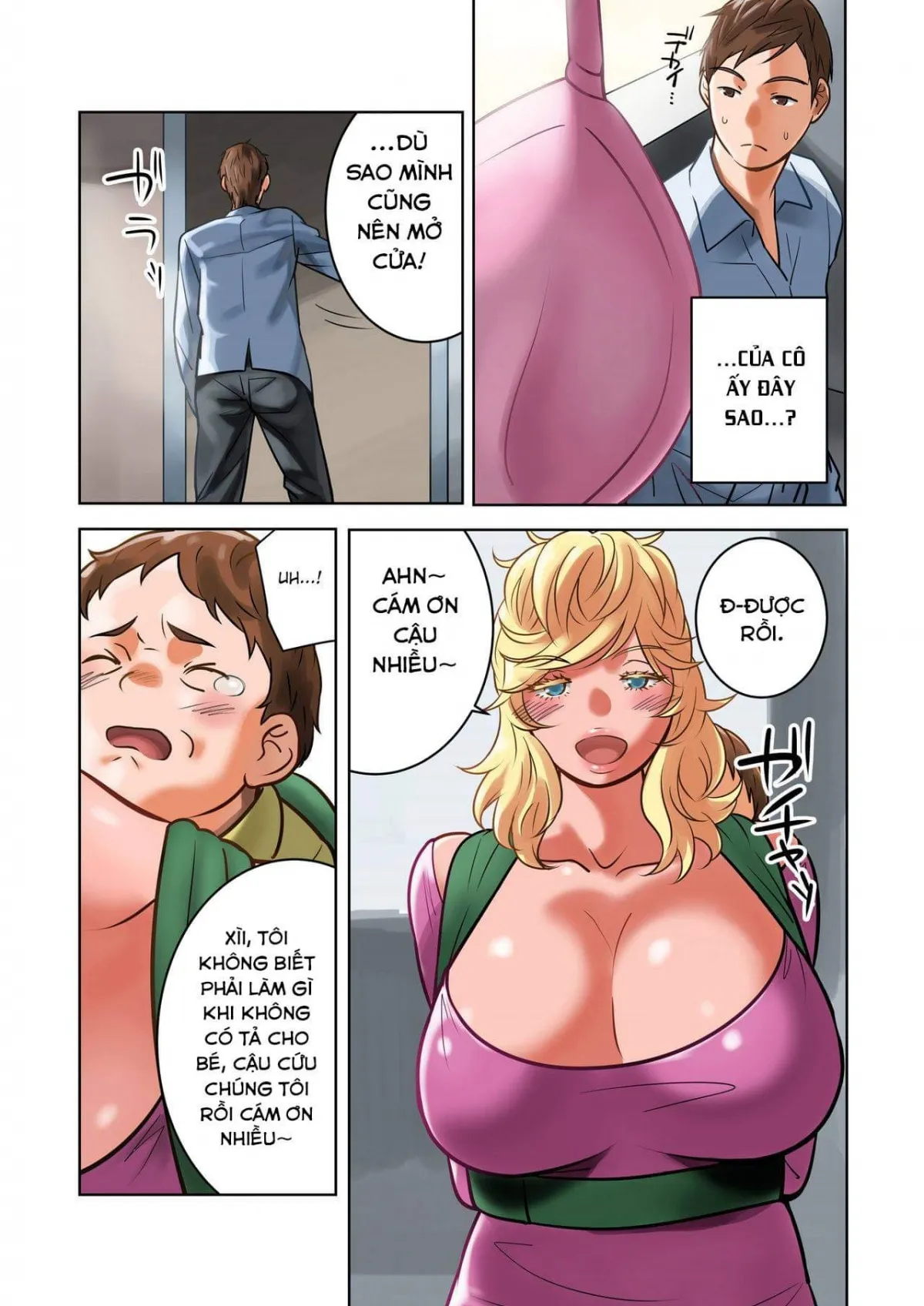 HentaiVN.net - Ảnh 10 - Chichinomi Ksan no Bonyuu [Chichinomi K-Cup Hitozuma Julia-san no Bonyuu] - Chap 1
