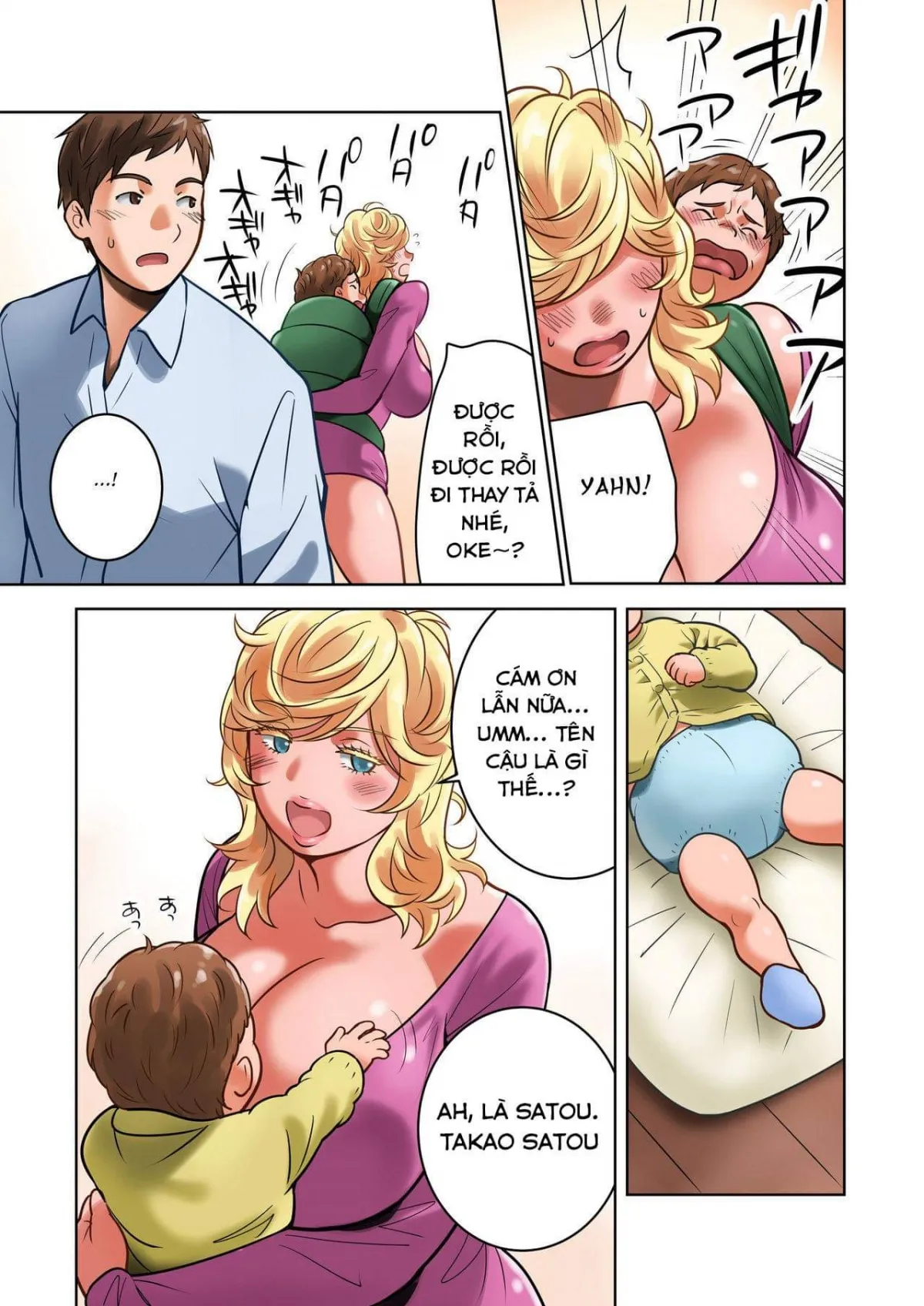 HentaiVN.net - Ảnh 11 - Chichinomi Ksan no Bonyuu [Chichinomi K-Cup Hitozuma Julia-san no Bonyuu] - Chap 1