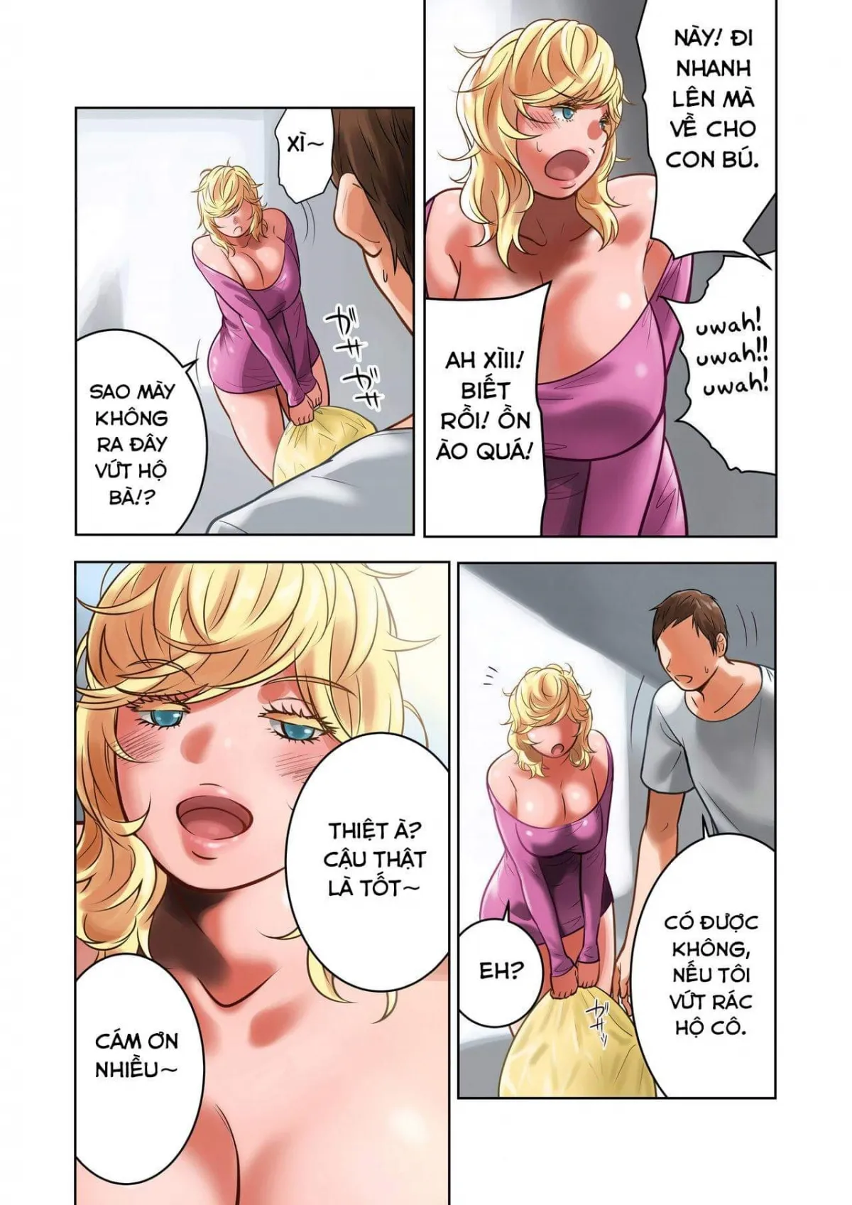 HentaiVN.net - Ảnh 3 - Chichinomi Ksan no Bonyuu [Chichinomi K-Cup Hitozuma Julia-san no Bonyuu] - Chap 1