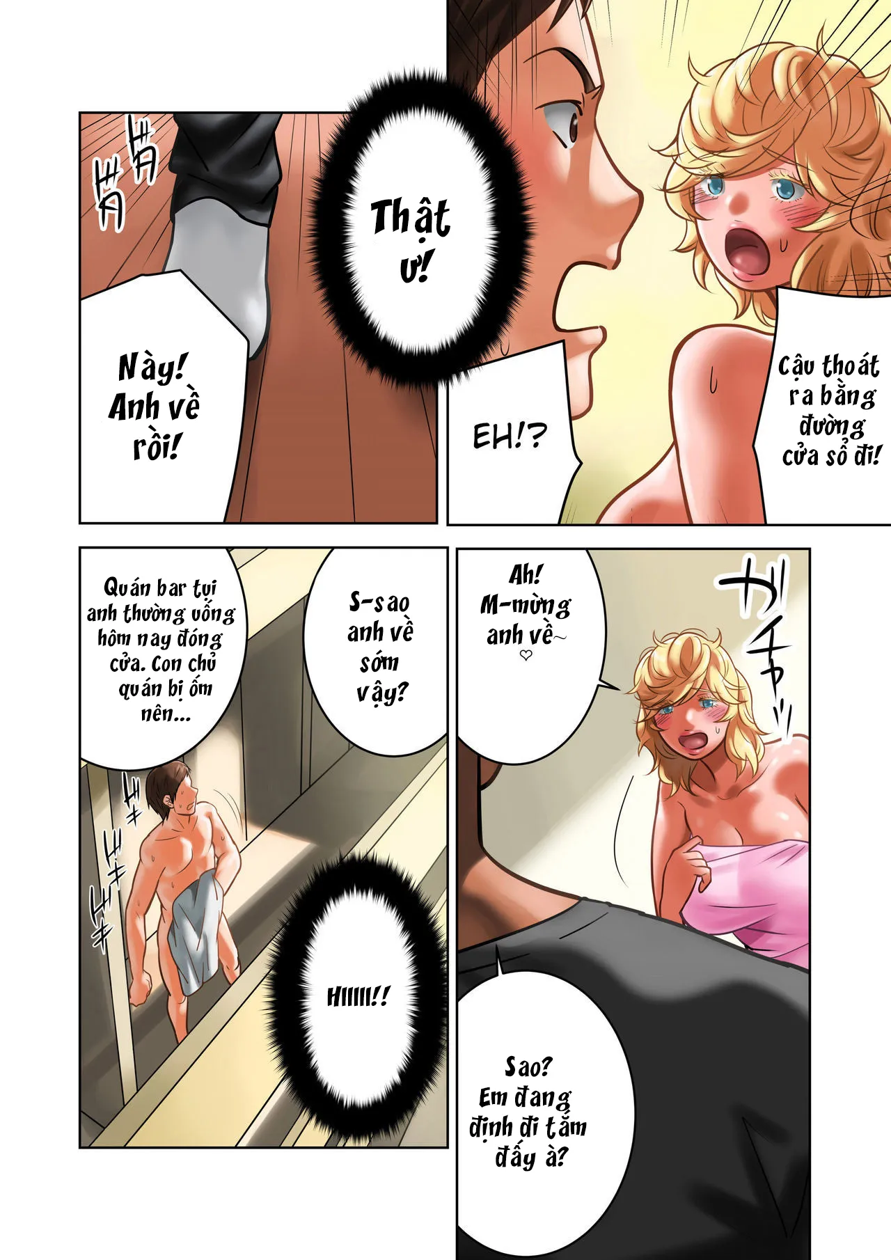 HentaiVN.net - Ảnh 14 - Chichinomi Ksan no Bonyuu [Chichinomi K-Cup Hitozuma Julia-san no Bonyuu] - Chap 3