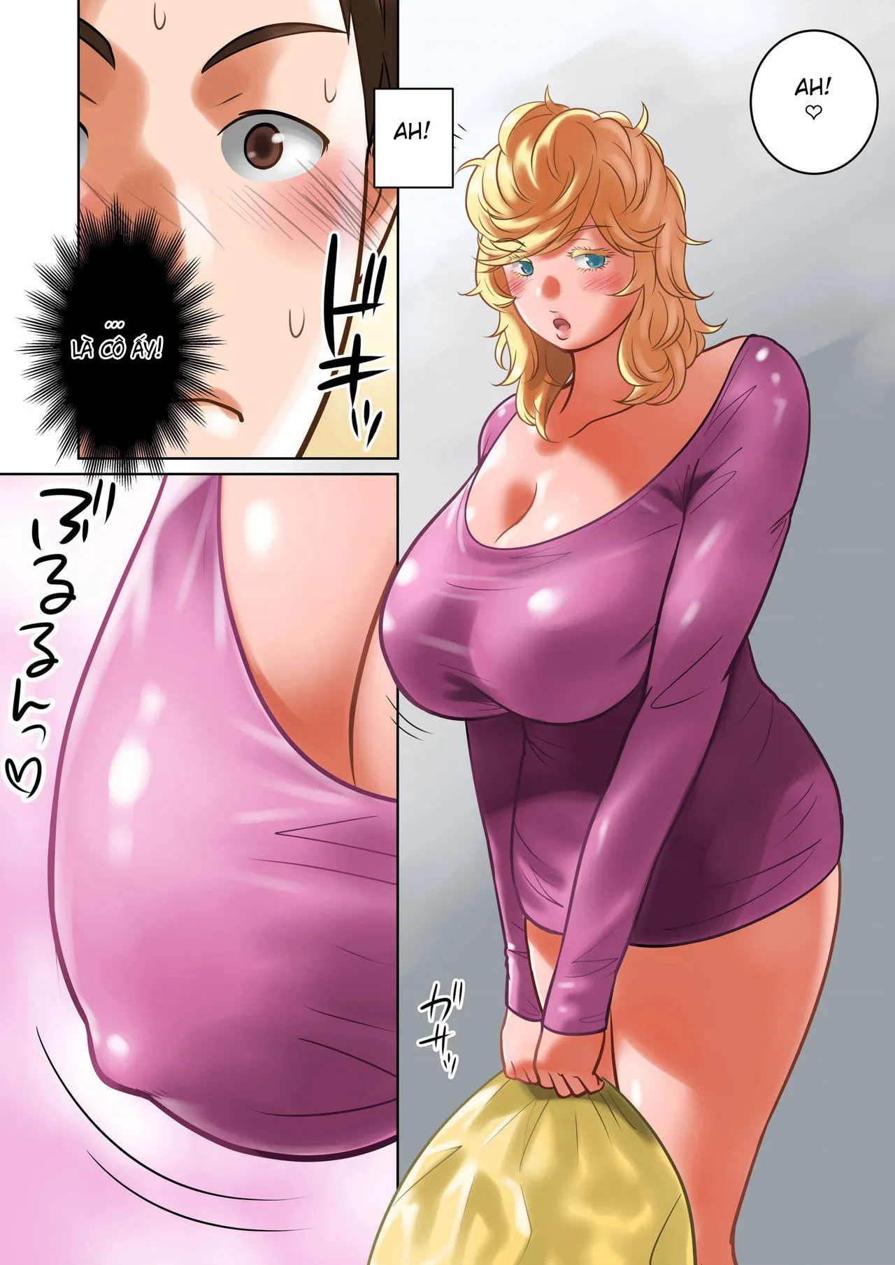 HentaiVN.net - Ảnh 17 - Chichinomi Ksan no Bonyuu [Chichinomi K-Cup Hitozuma Julia-san no Bonyuu] - Chap 3
