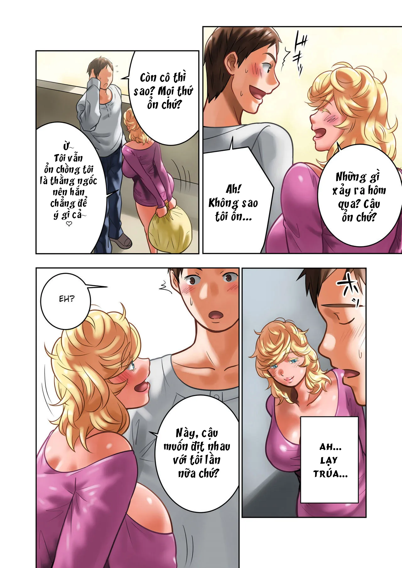 HentaiVN.net - Ảnh 18 - Chichinomi Ksan no Bonyuu [Chichinomi K-Cup Hitozuma Julia-san no Bonyuu] - Chap 3