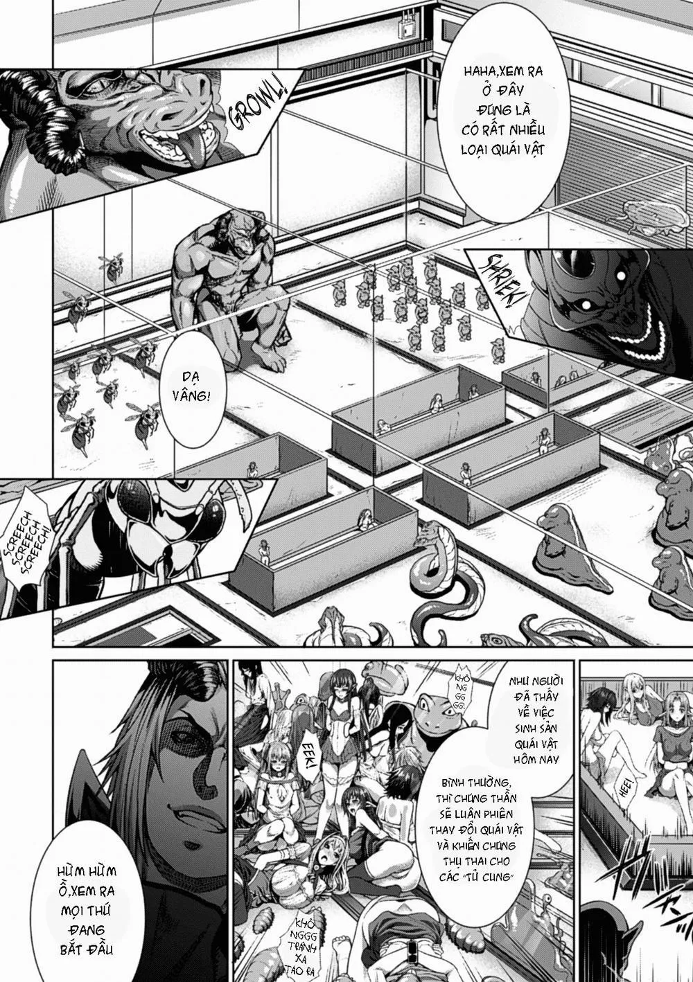 HentaiVN.net - Ảnh 6 - Visit to the Monster Production Factory! - Oneshot