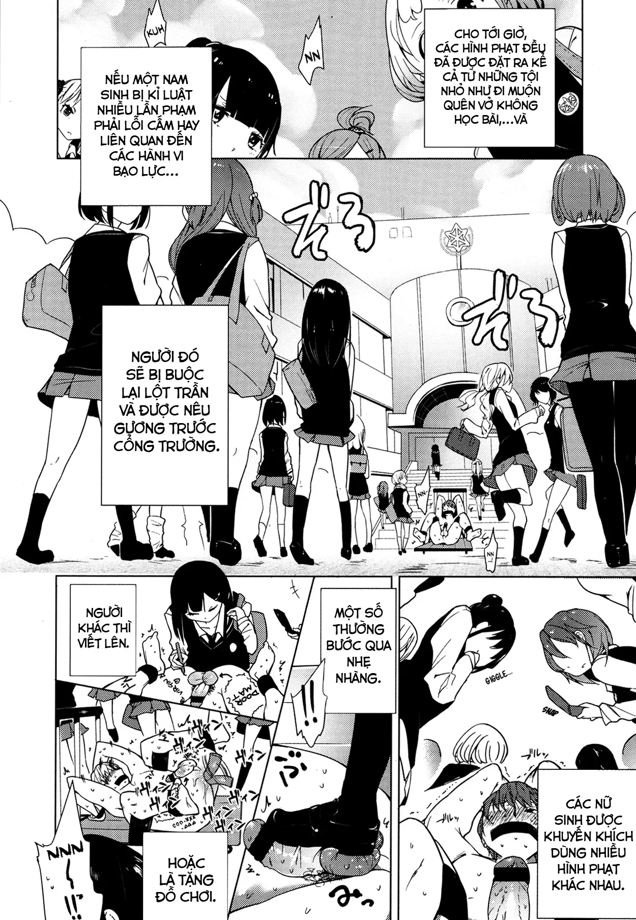 HentaiVN.net - Ảnh 4 - Double S size - Chap 1: Học viện ngôi đền của những nụ hoa