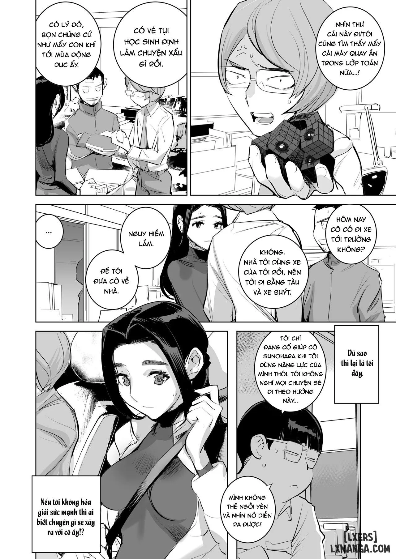 HentaiVN.net - Ảnh 8 - Saiin Kyoushi - Chap 3