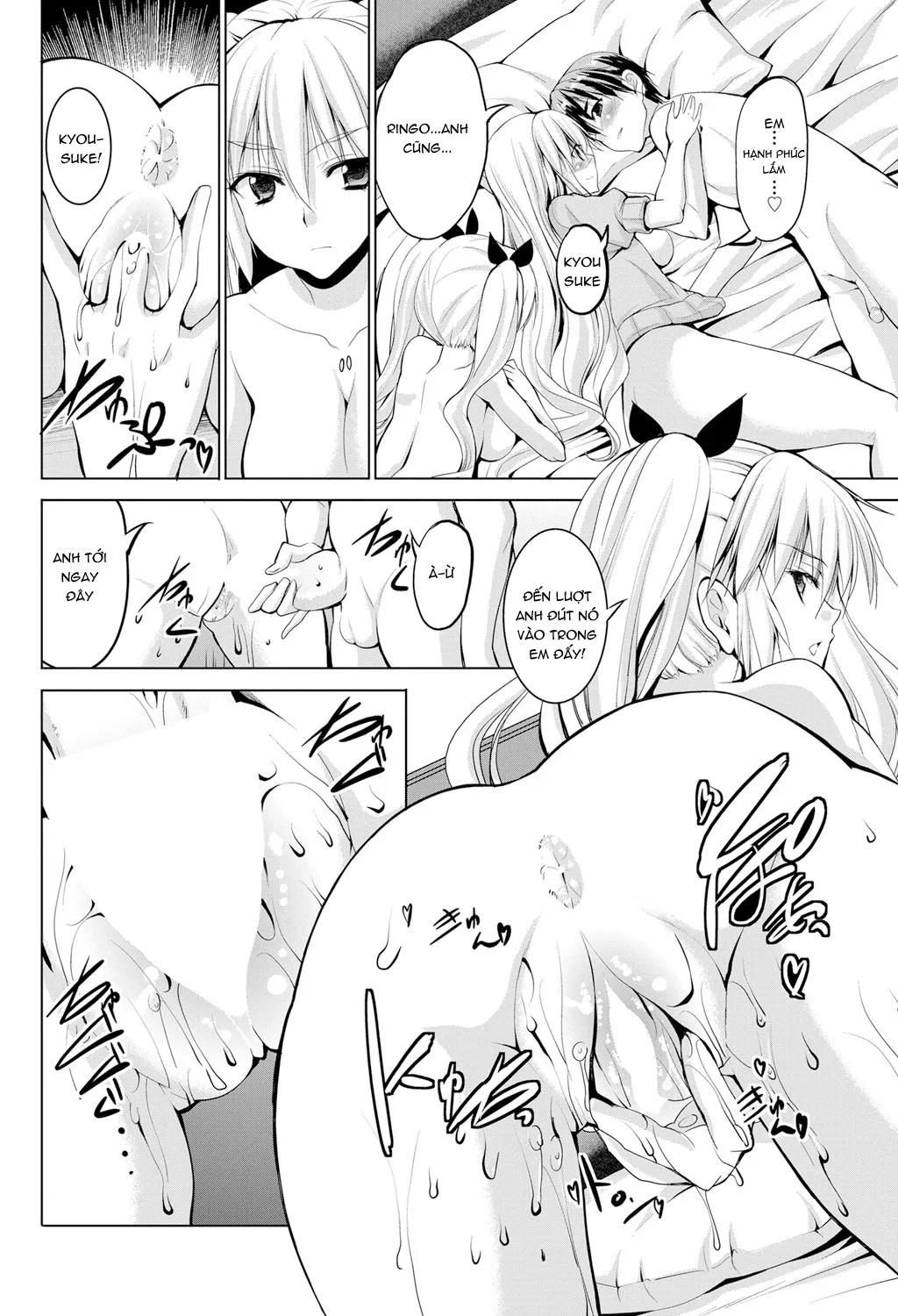 HentaiVN.net - Ảnh 14 - Triangle H [とらいあんぐるH] - P1-Chap 6(Bản đẹp)