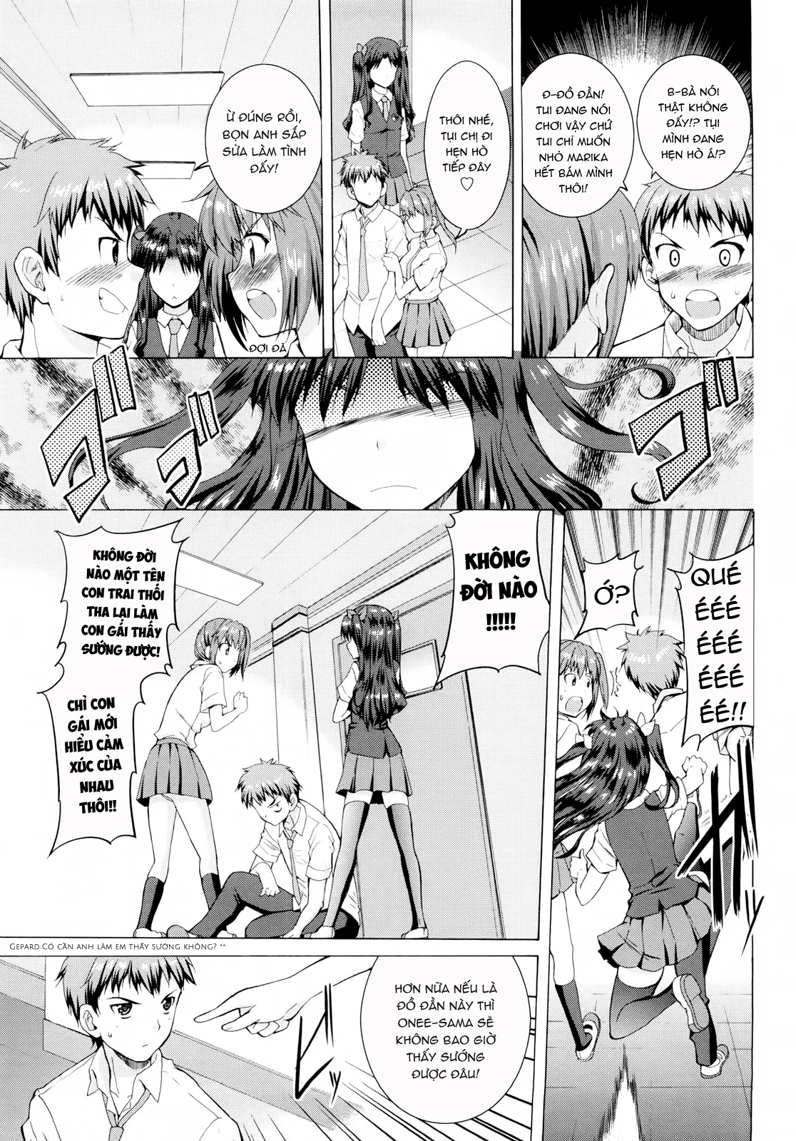 HentaiVN.net - Ảnh 3 - Triangle H [とらいあんぐるH] - P2-Chap 1: Nhầm lỗ^^