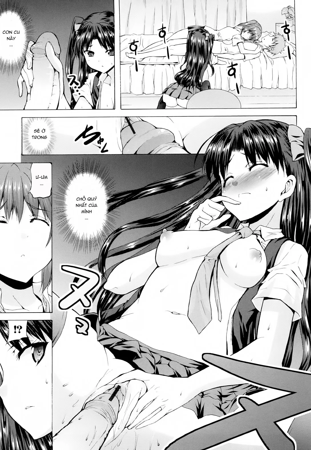 HentaiVN.net - Ảnh 17 - Triangle H [とらいあんぐるH] - P2-Chap 2-Đã nghiện còn ngại^^