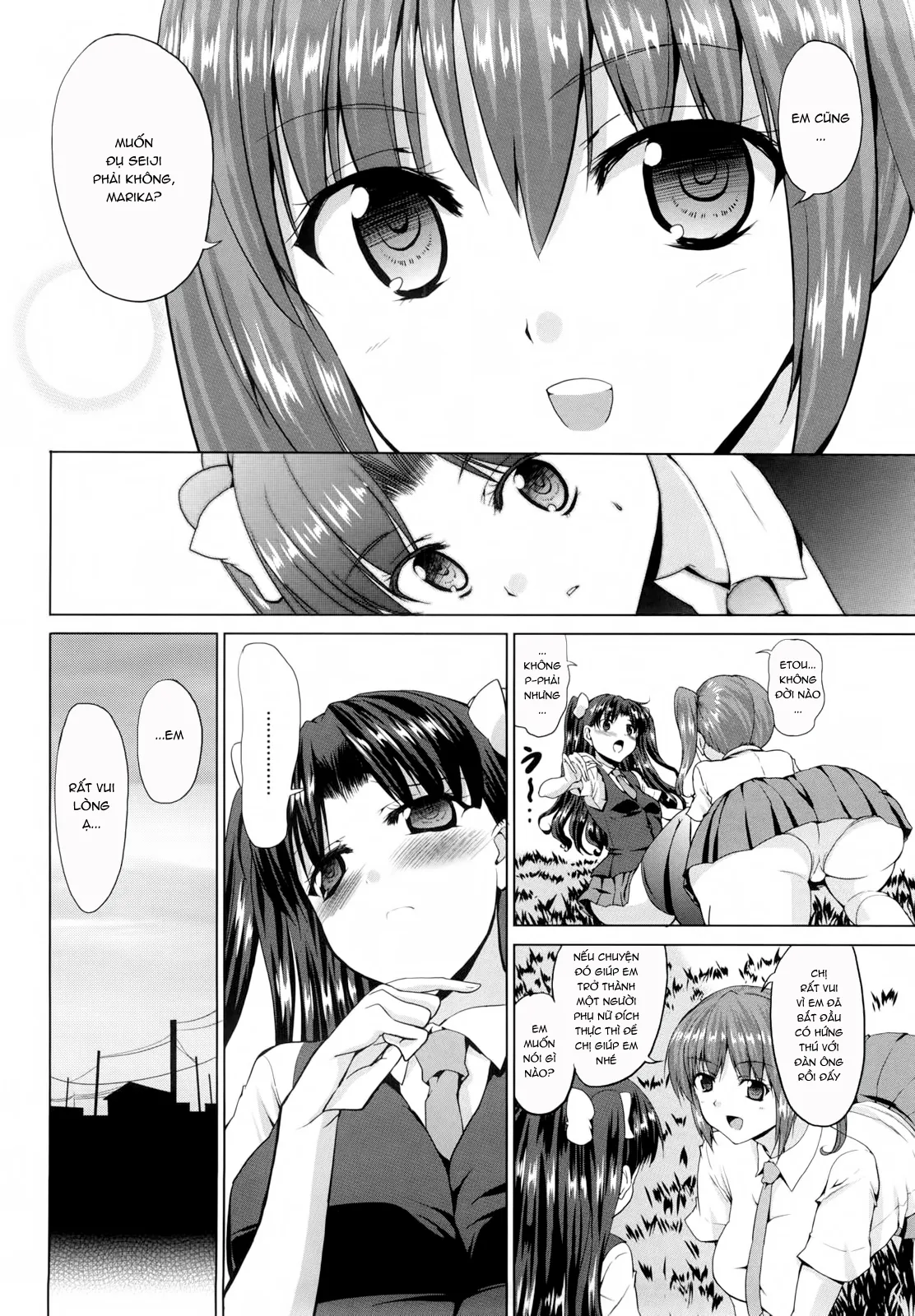 HentaiVN.net - Ảnh 4 - Triangle H [とらいあんぐるH] - P2-Chap 3: Threesome^^