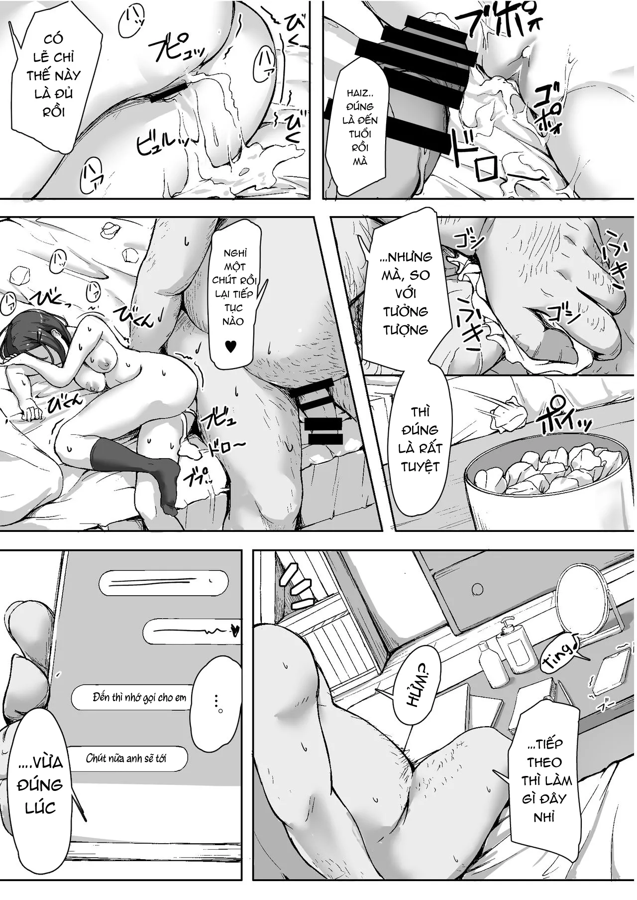 HentaiVN.net - Ảnh 34 - Namaiki na ♀ o Oji-san ga Wakaraseta Hi [(まいむ～まいむ) 生意気な♀をオジサンがわからせた日] - Oneshot