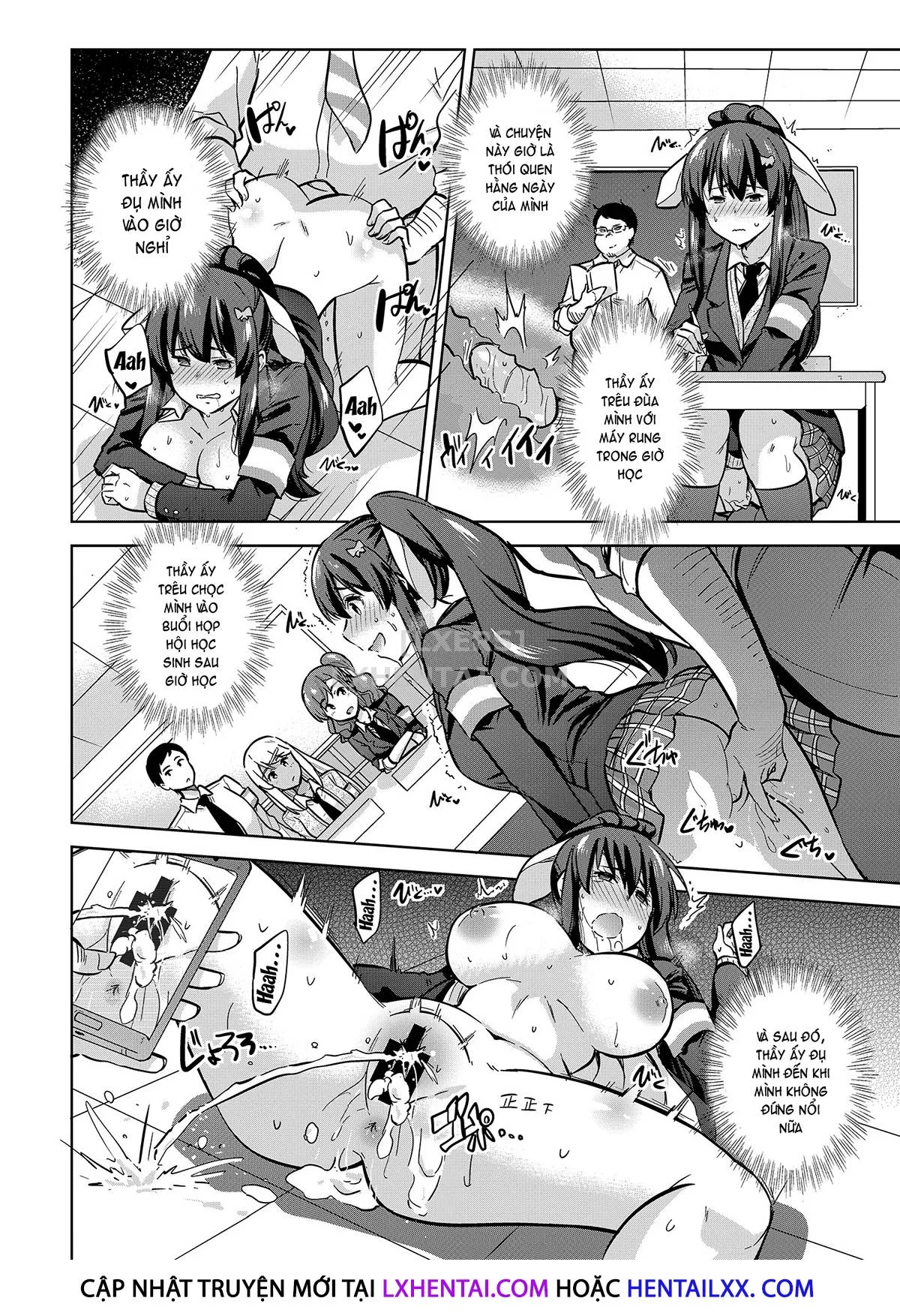HentaiVN.net - Ảnh 11 - SNS Seitokai Yakuin Wo Netotte Share Suru Hanashi. [A Story About Fucking A Student Council Member And Sharing Her Pics Online] - Chap 2