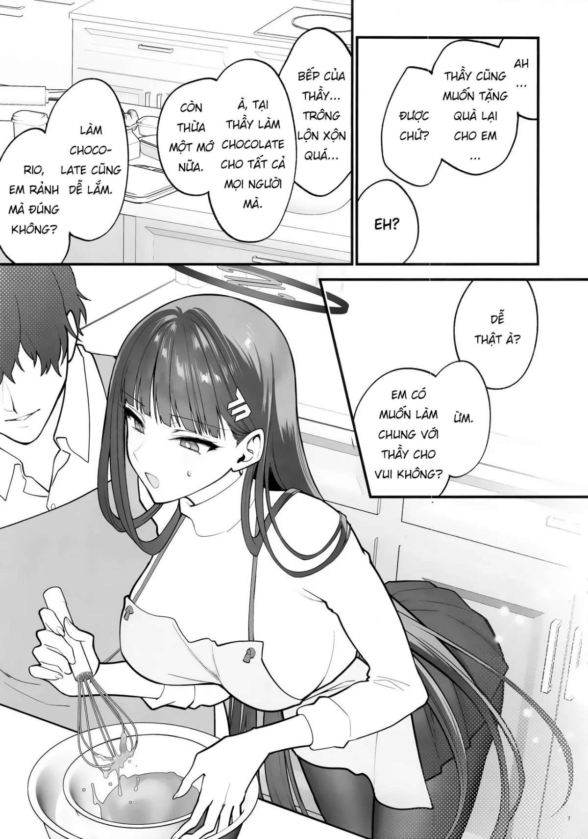 HentaiVN.net - Ảnh 8 - Kem và Socola [CHOCOLATE & CREAM] - Oneshot